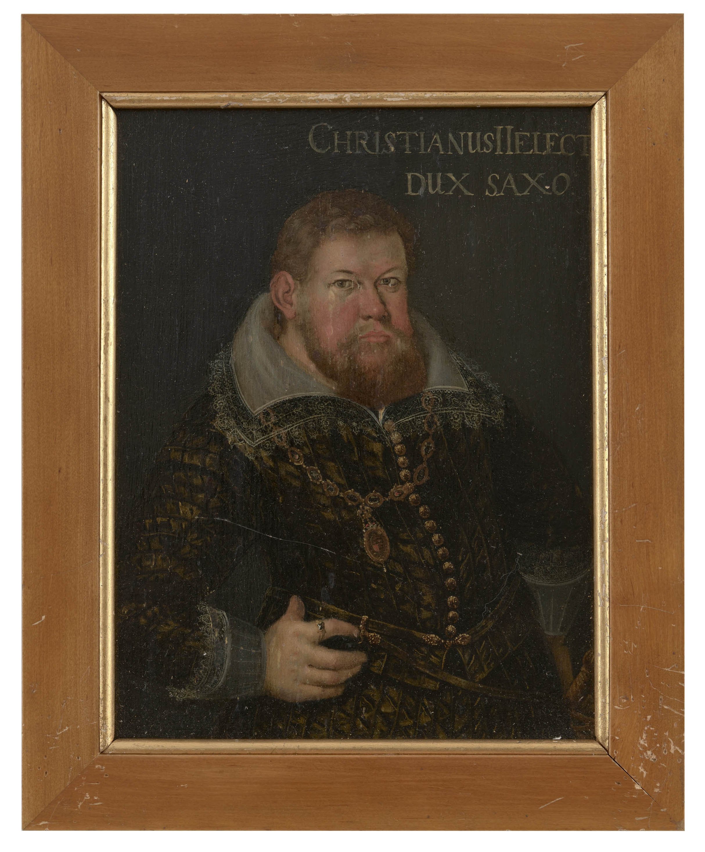 Ölbild: Christian II. Kurfürst von Sachsen (Kreismuseum Grimma RR-F)