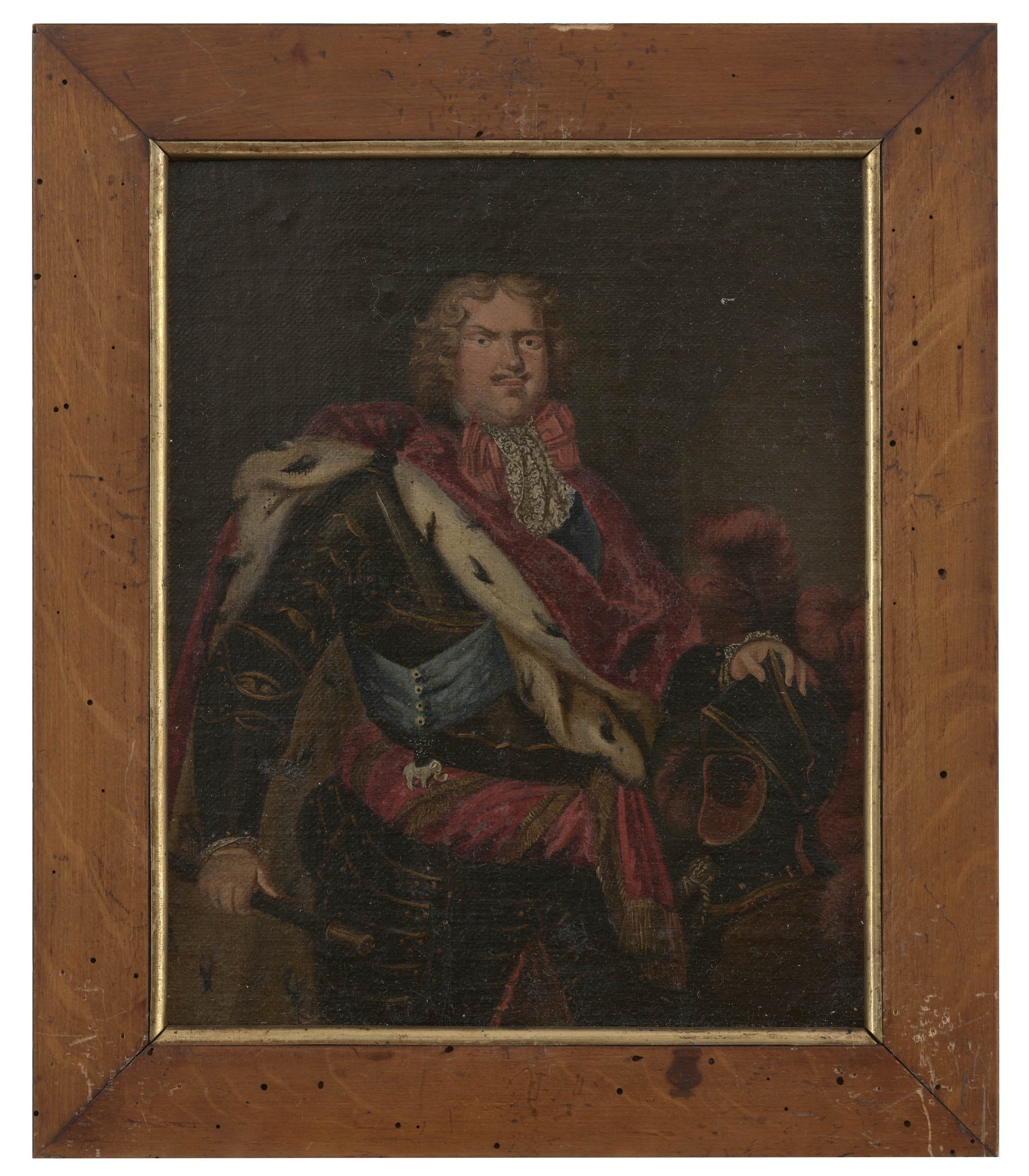 Ölbild: Johann Georg III. Kurfürst von Sachsen (Kreismuseum Grimma RR-F)