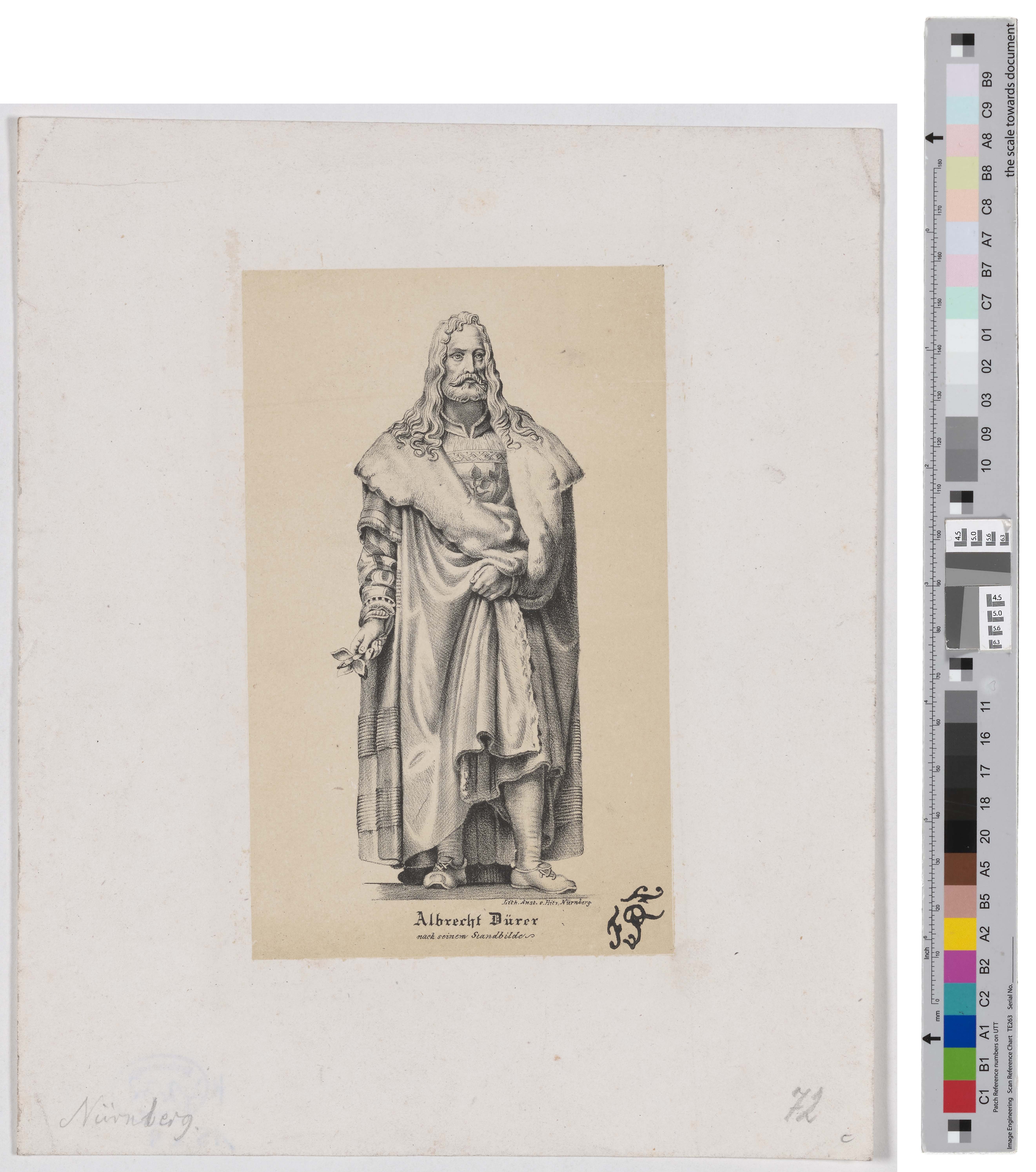 Porträt des Albrecht Dürer (Kreismuseum Grimma RR-F)
