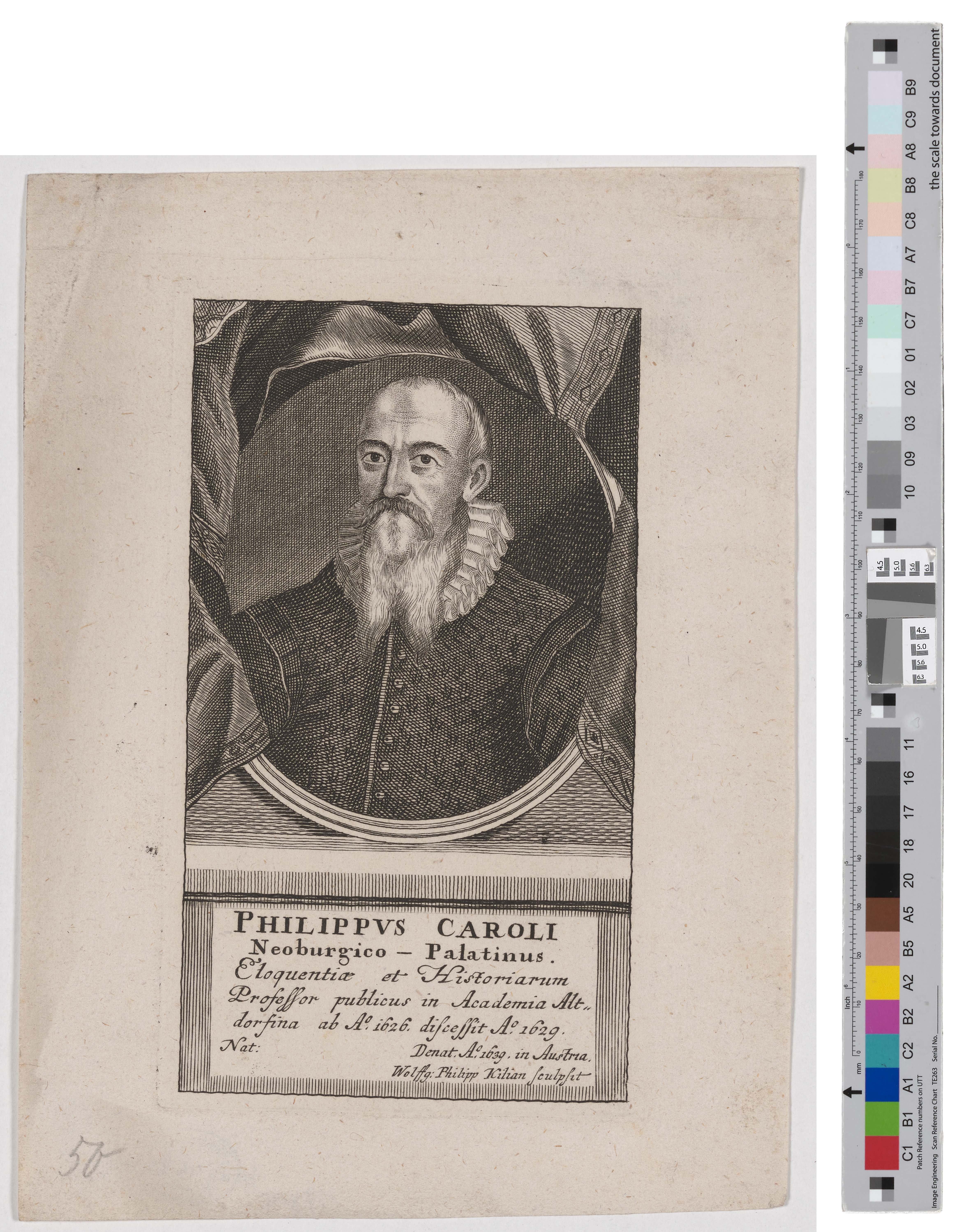 Porträt des Philipp Caroli (Kreismuseum Grimma RR-F)