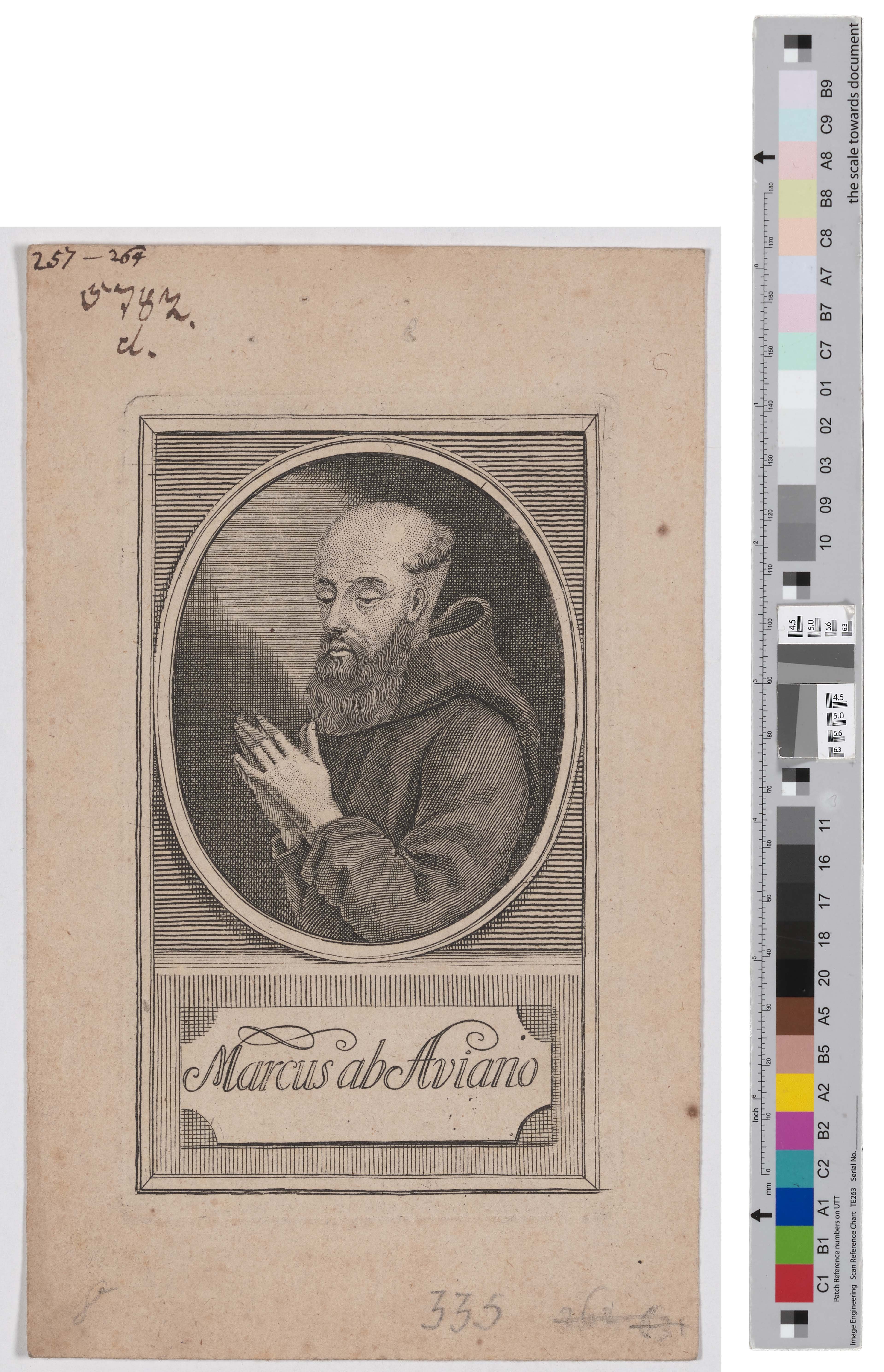 Porträt des Marco d’Aviano (Kreismuseum Grimma RR-F)
