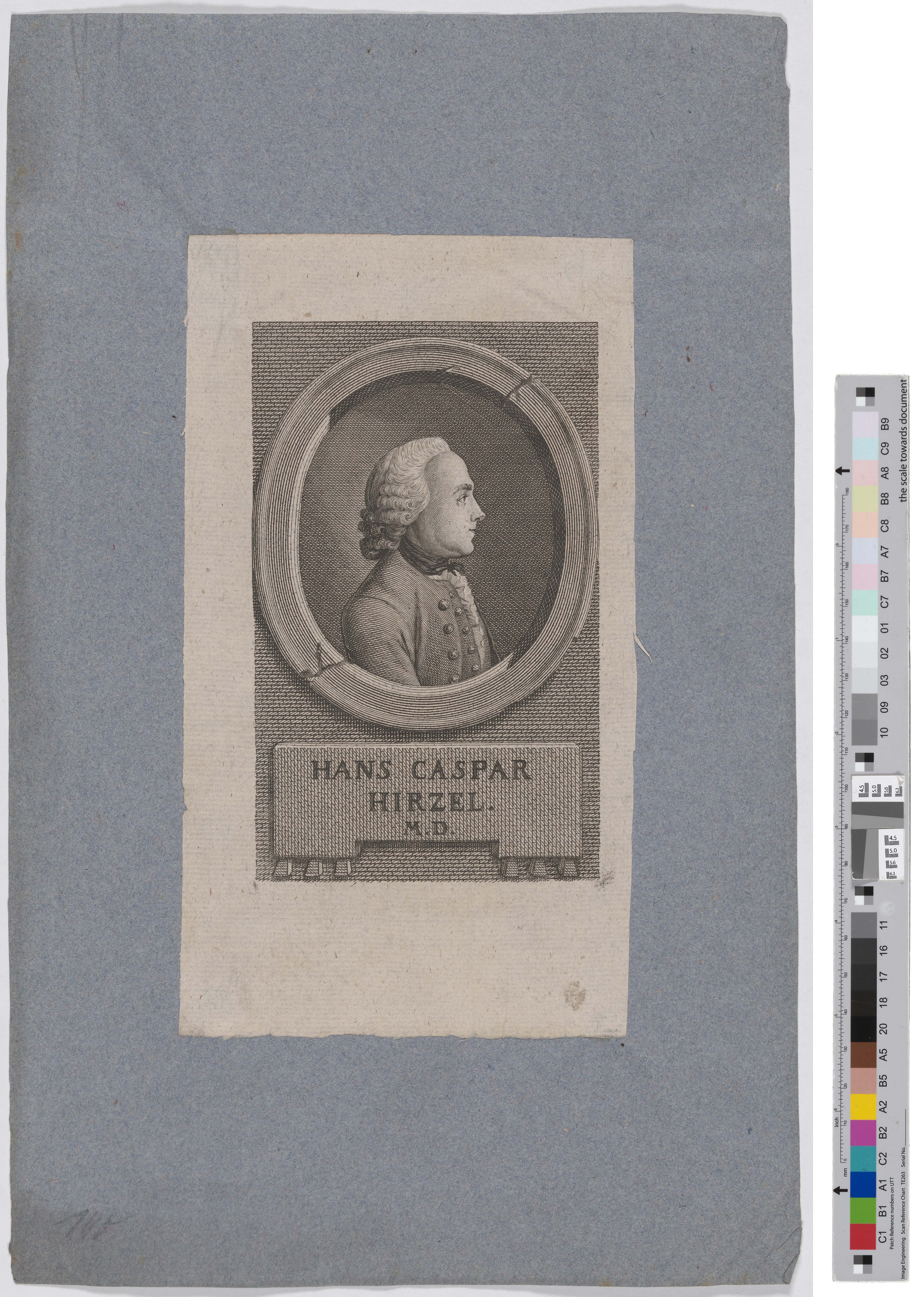 Porträt des Hans Caspar Hirzel (Kreismuseum Grimma RR-F)