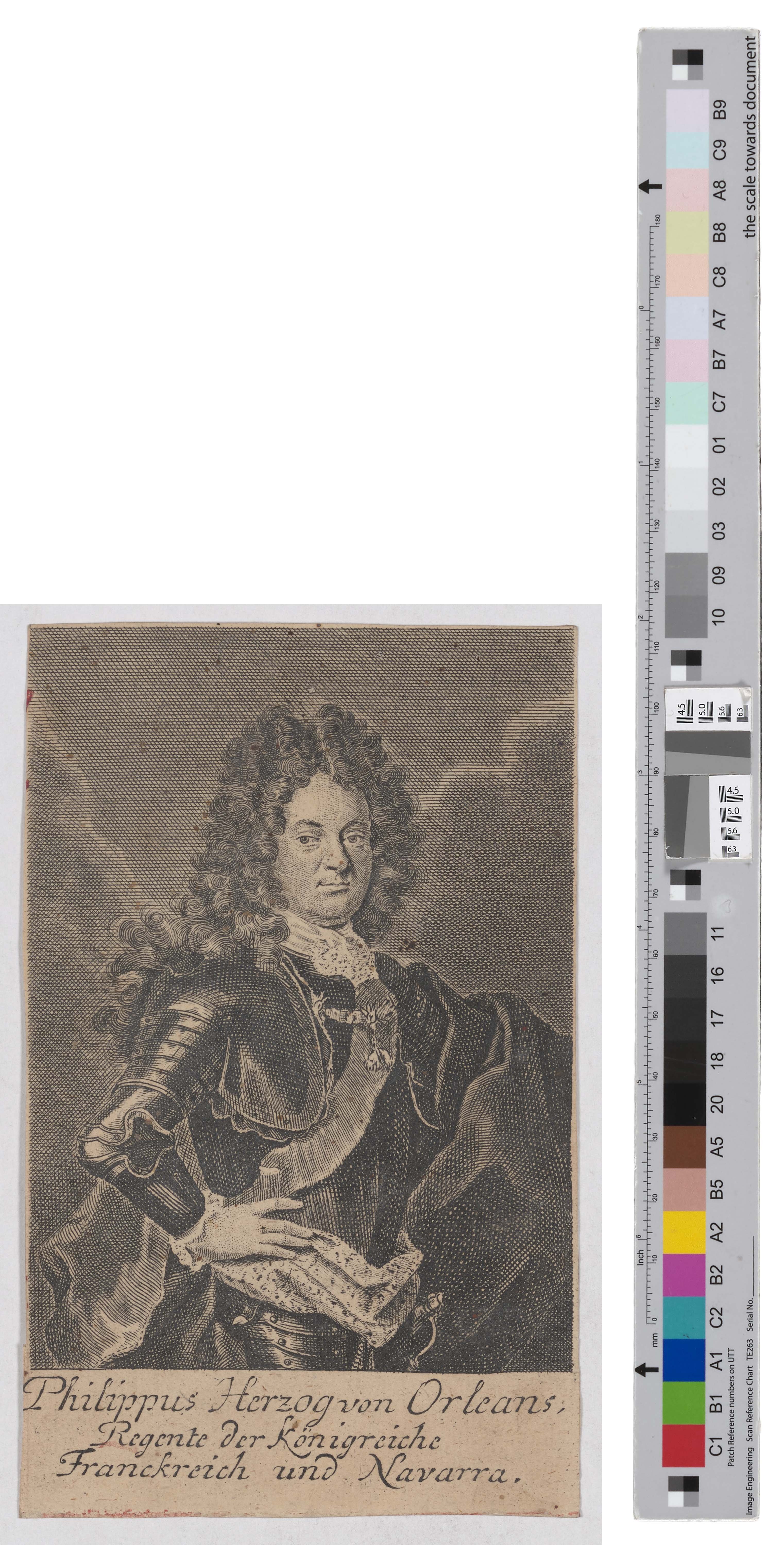 Porträt des Phillip, Herzog von Orleans (Kreismuseum Grimma RR-F)