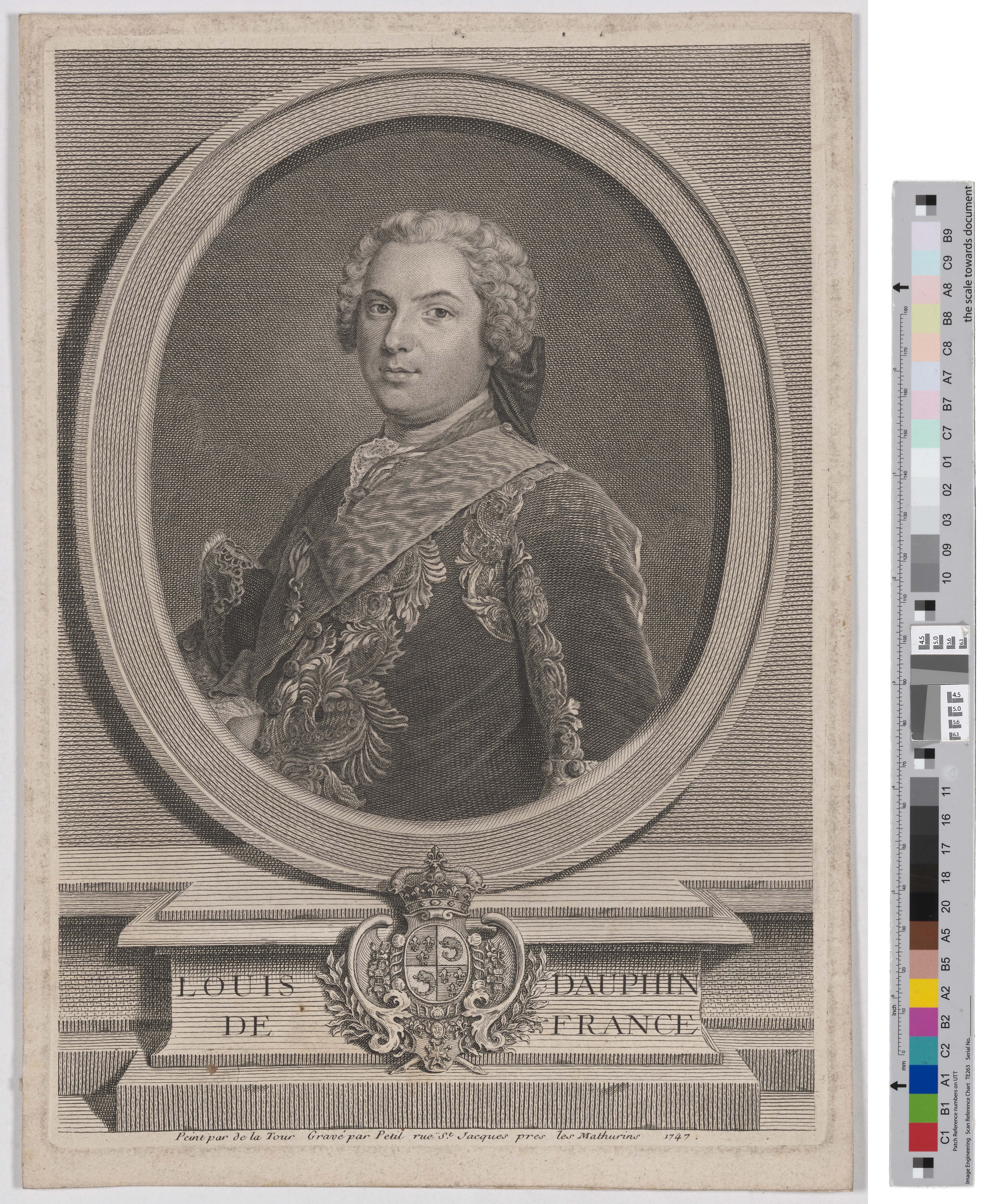 Porträt des Louis Ferdinand de Bourbon (Kreismuseum Grimma RR-F)