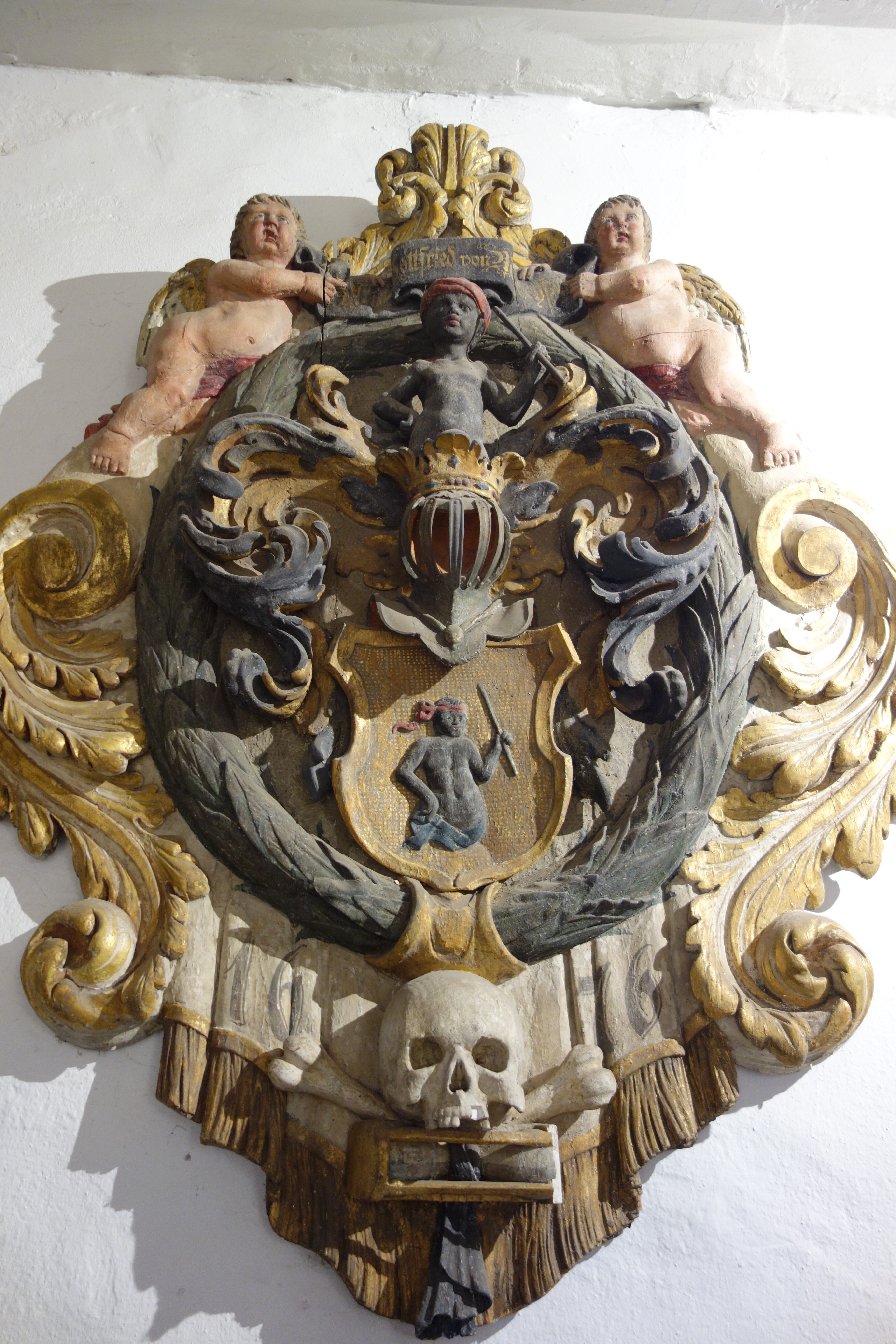 Totenschild (Kulturhistorisches Museum Wurzen / Ringelnatz-Sammlung CC BY-NC-SA)