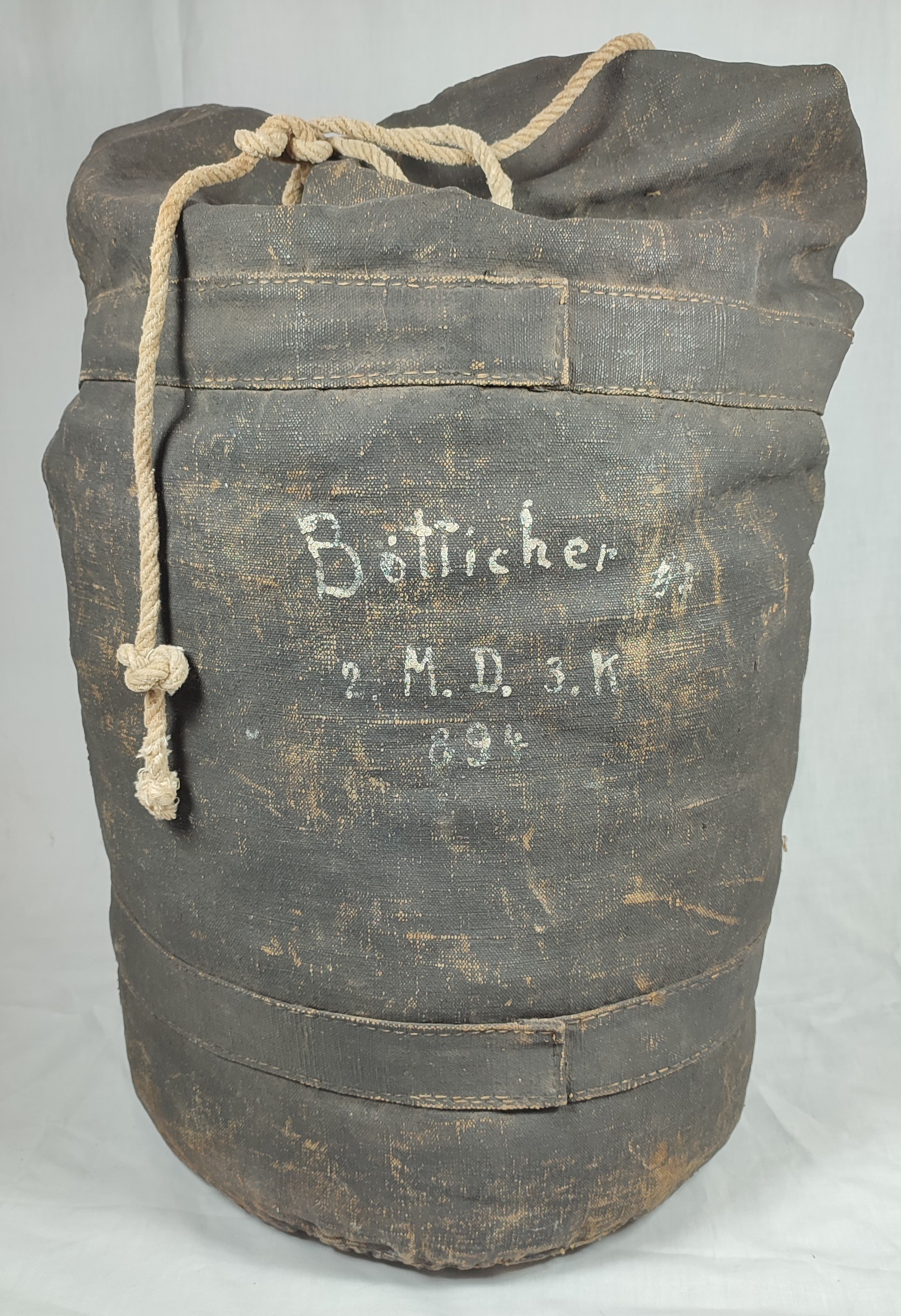Seesack von Hans Bötticher (später Joachim Ringelnatz) (Kulturhistorisches Museum Wurzen / Ringelnatz-Sammlung CC BY-NC-SA)