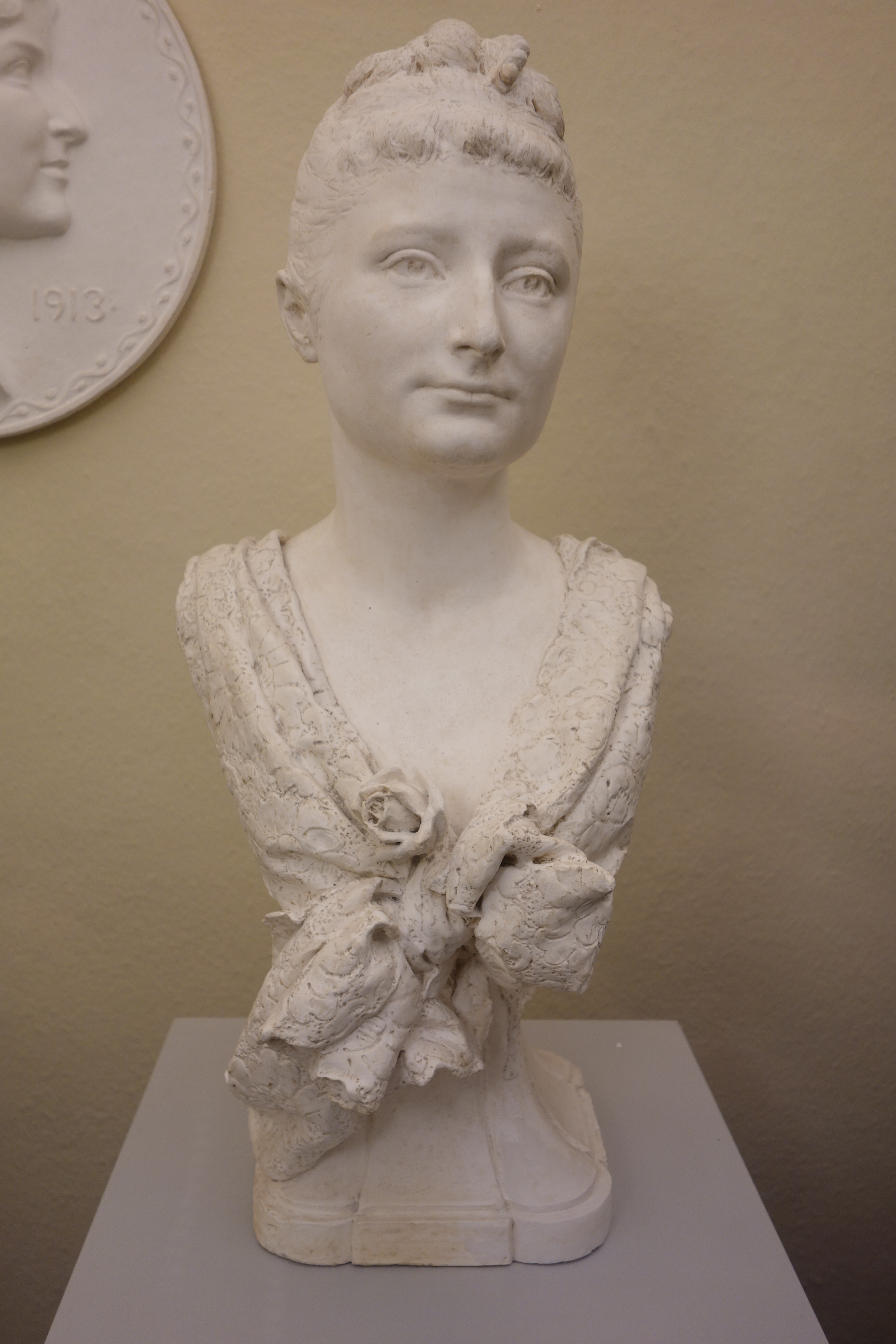 Büste Ehefrau Max Baumbach (Kulturhistorisches Museum Wurzen / Ringelnatz-Sammlung CC BY-NC-SA)