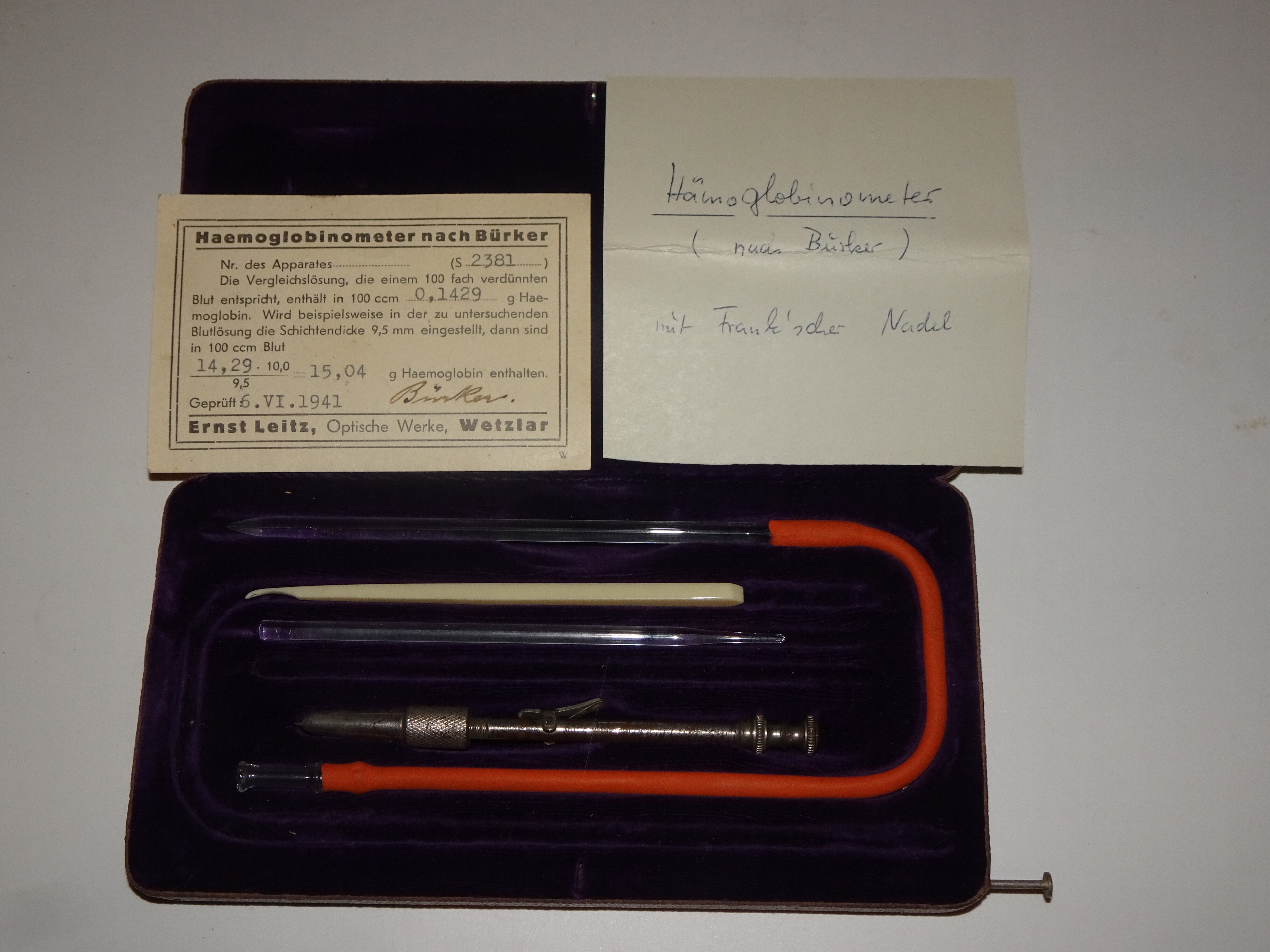 Haemoglobinometer (Klinikum Chemnitz gGmbH CC BY-NC-SA)
