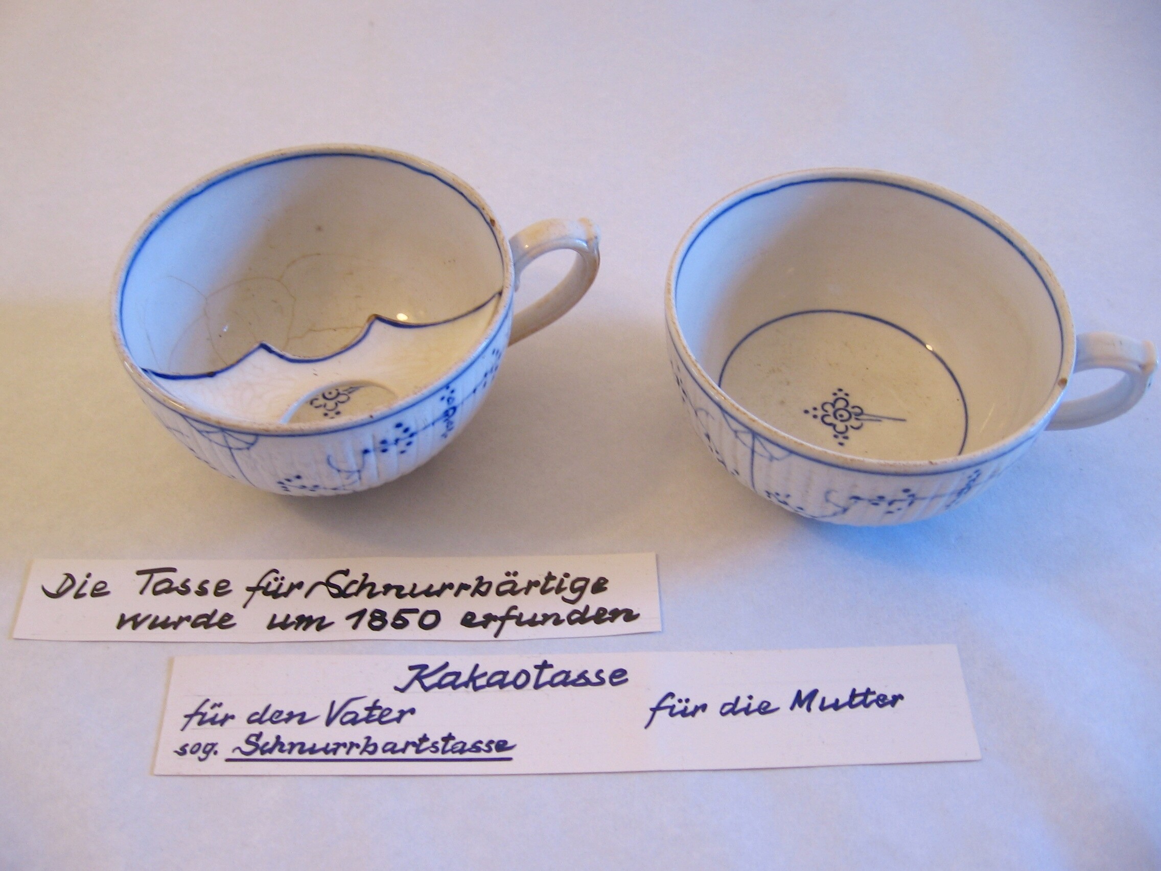 Tasse für Barträger (Stadtmuseum Lengenfeld CC BY-NC-SA)