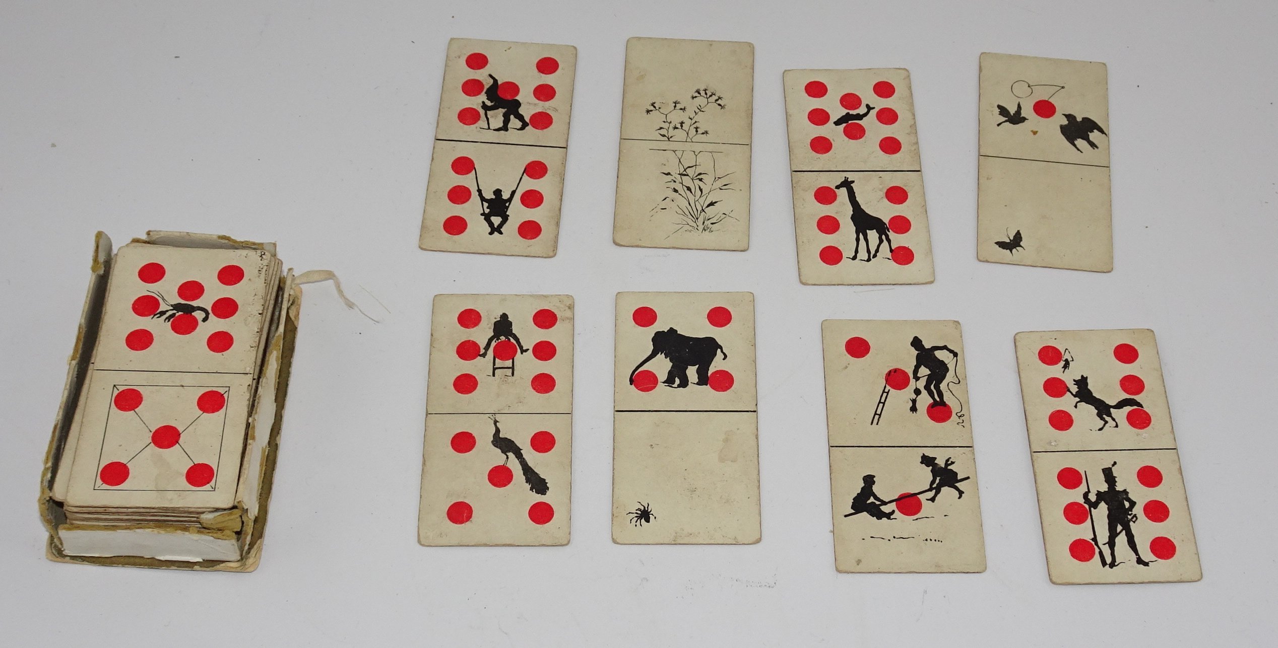 Domino-Spiel (Museum sächsisch-böhmisches Erzgebirge - Bergmagazin CC BY-NC-SA)