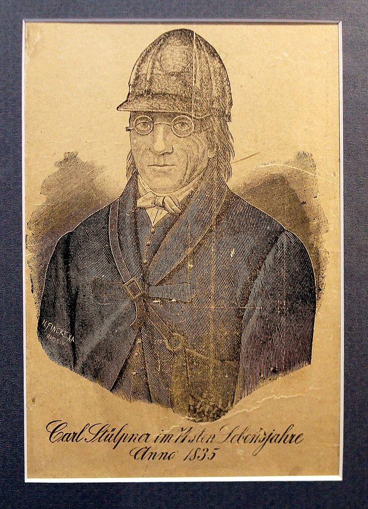 Bildnis von Karl Stülpner im 74. Lebensjahr (Museum sächsisch-böhmisches Erzgebirge - Bergmagazin CC BY-NC-SA)