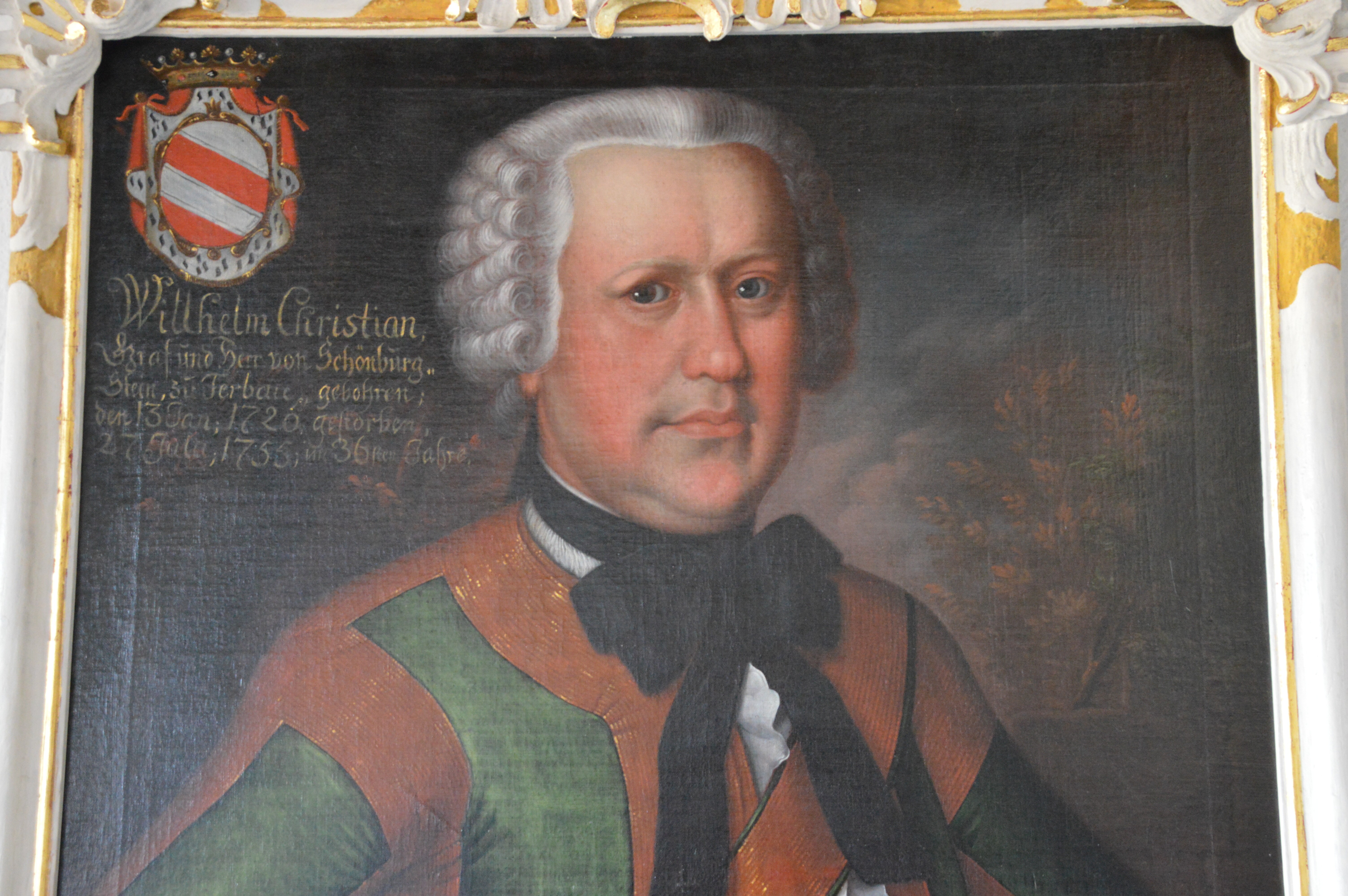 Wilhelm Christian Graf von Schönburg-Stein (1720-1755) (Museum Schloss Rochsburg, Mittelsächsische Kultur gGmbH CC BY-NC-SA)