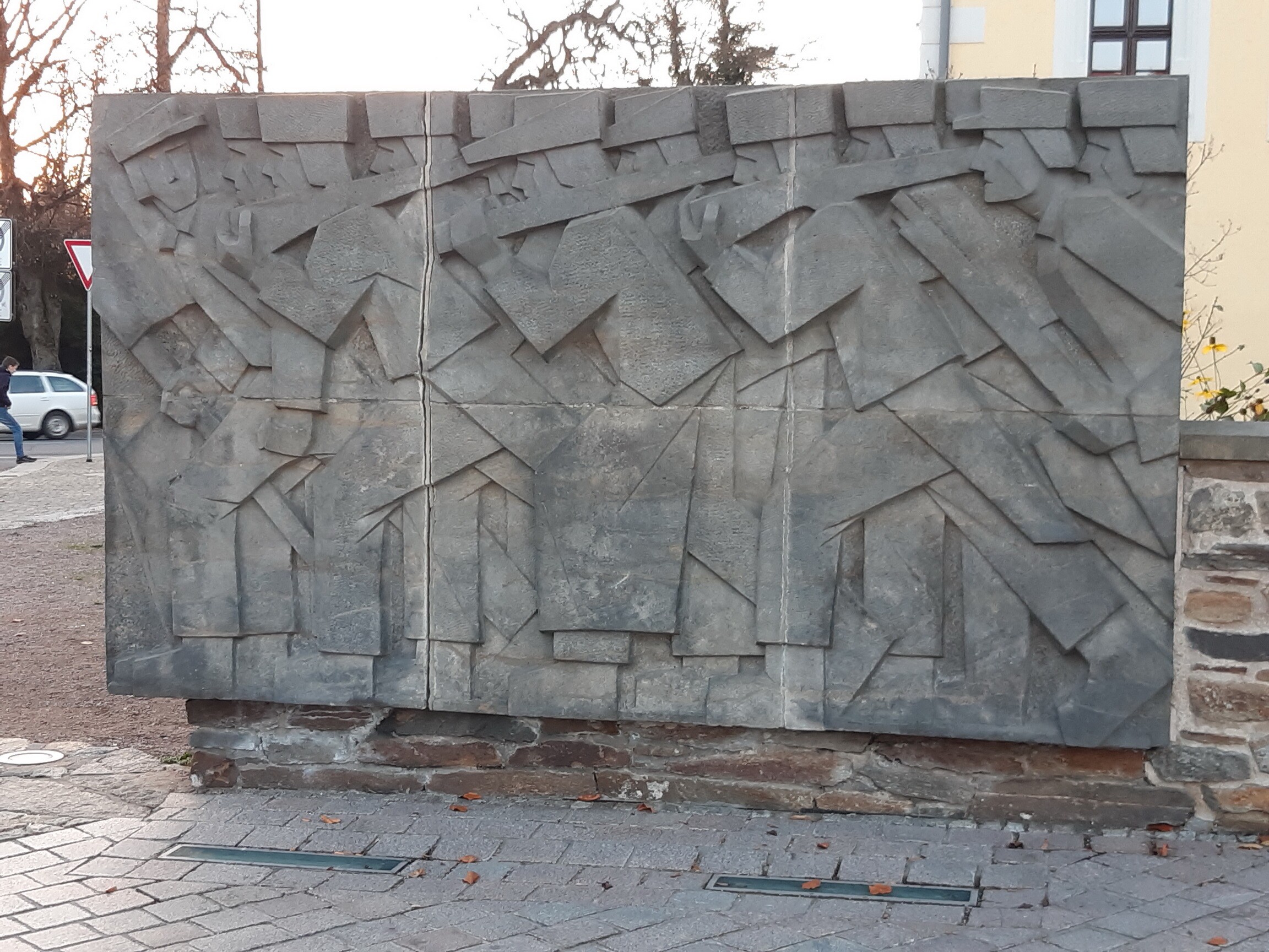 Denkmal "Achtundvierziger", 1948 (Stadt- und Bergbaumuseum Freiberg CC BY-NC-SA)