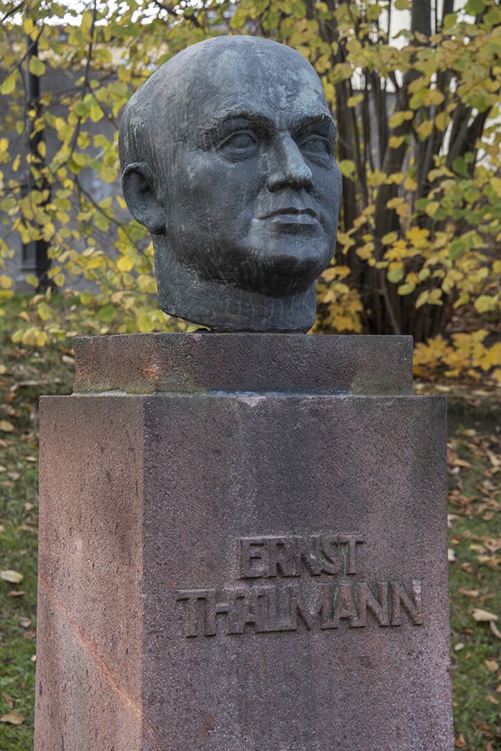 Ernst-Thälmann-Gedenkstätte, 1974 (Stadt- und Bergbaumuseum Freiberg CC BY-NC-SA)