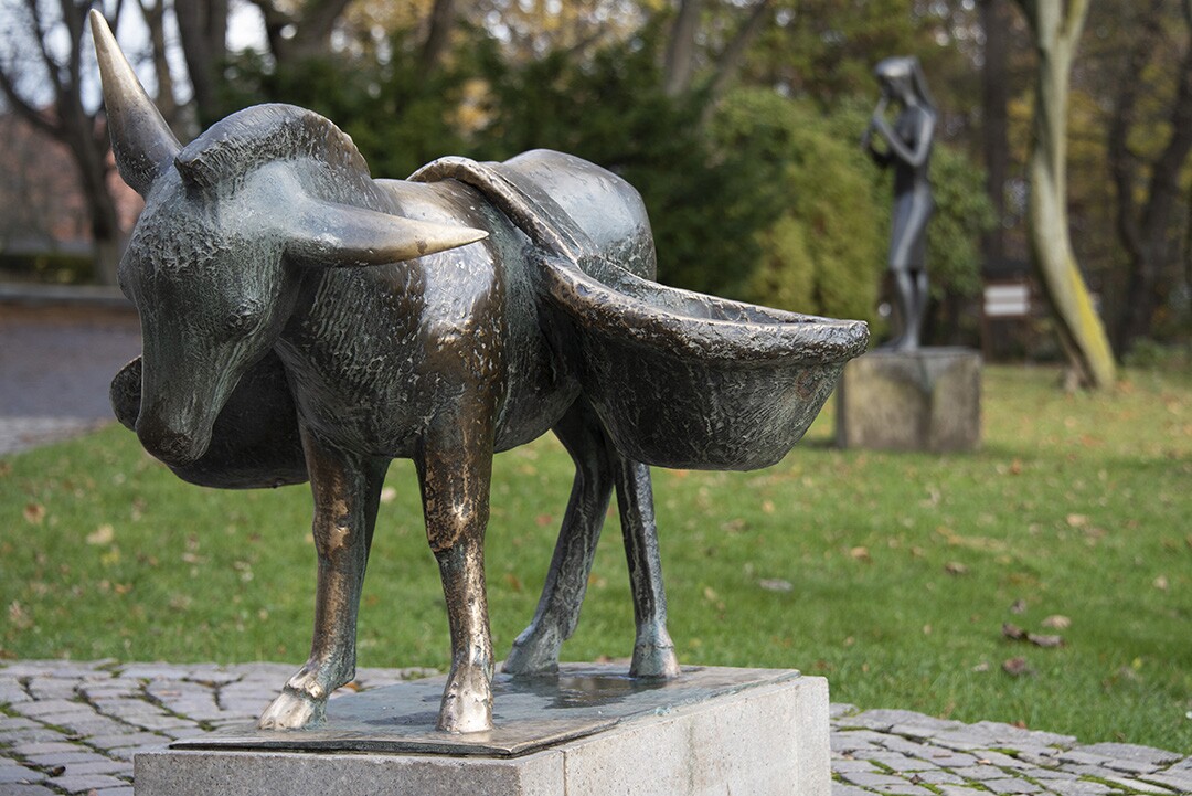 „Esel mit Körben“, 1960 (Stadt- und Bergbaumuseum Freiberg CC BY-NC-SA)