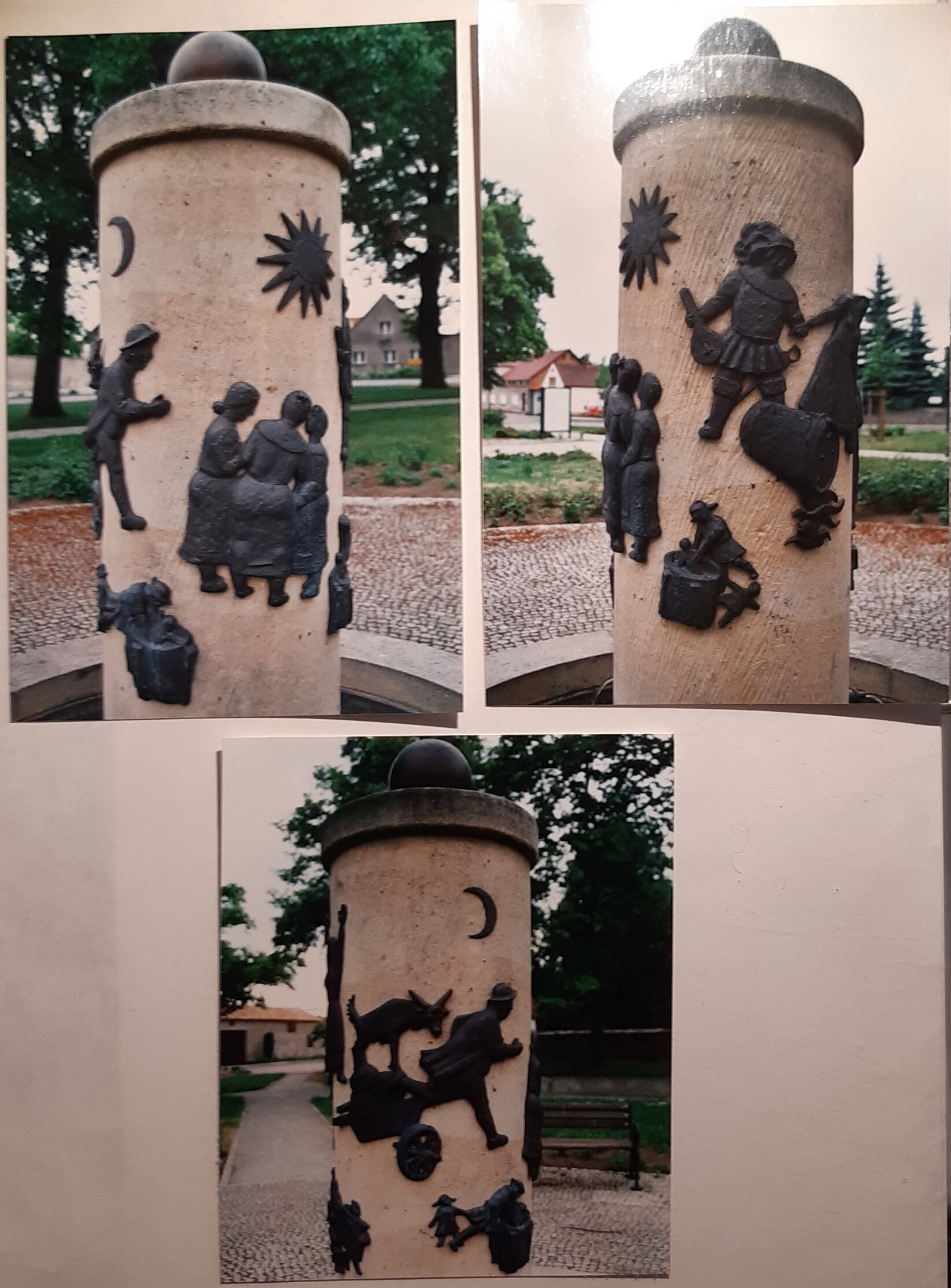 „Niederlausitzer Sagen/Brunnen Niederlausitz”, 1997 (Stadt- und Bergbaumuseum Freiberg CC BY-NC-SA)