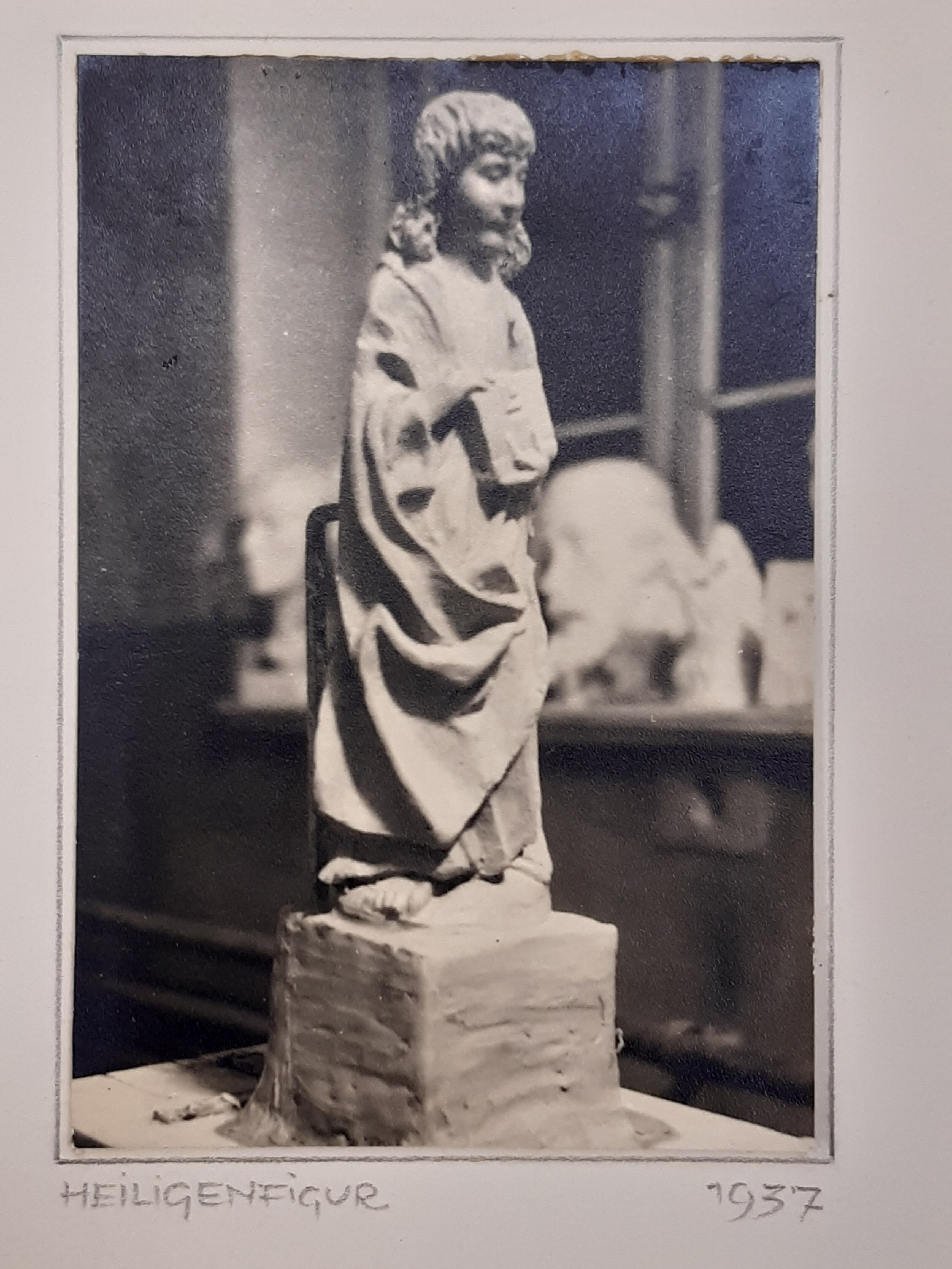Heiligenfigur, 1937 (Stadt- und Bergbaumuseum Freiberg CC BY-NC-SA)