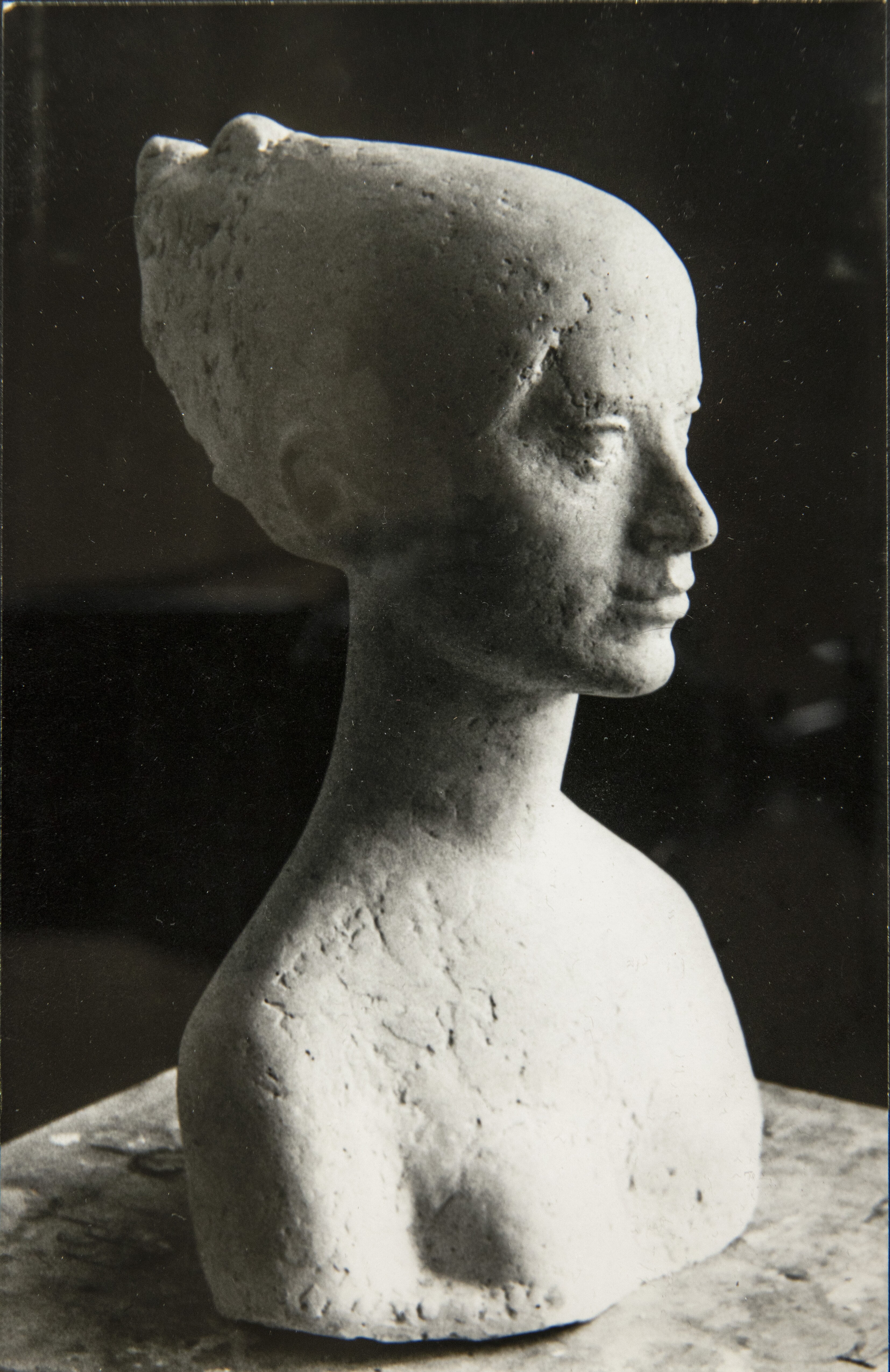 WV 88a, Büste eines Mädchen, um 1970 (Stadt- und Bergbaumuseum Freiberg CC BY-NC-SA)
