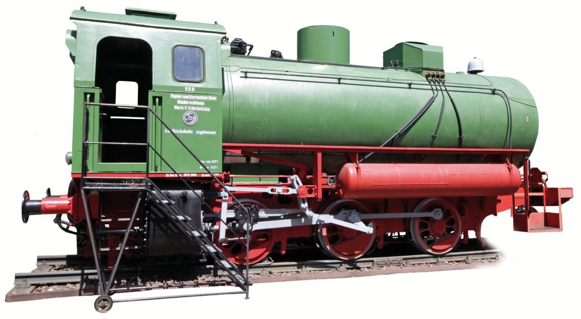 Dampfspeicherlokomotive Feuerlose C - 1435 Spur (Stadt- und Dampfmaschinenmuseum Werdau CC BY-NC-SA)