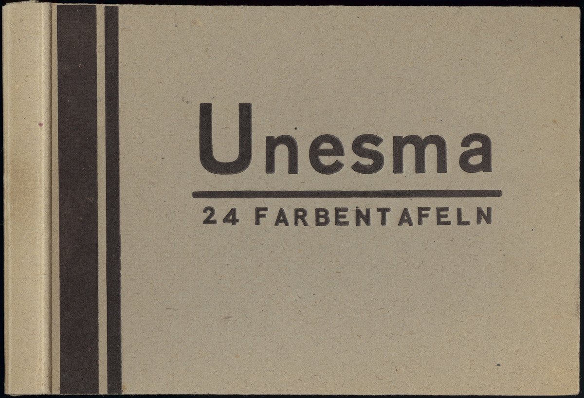 Unesma - 24 Farbentafeln (Gerda und Klaus Tschira Stiftung CC BY-NC-ND)