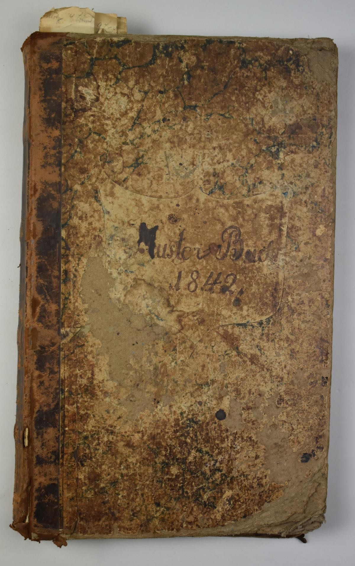Musterbuch "Muster Buch | 1842" (Deutsches Damast- und Frottiermuseum CC BY-NC-SA)
