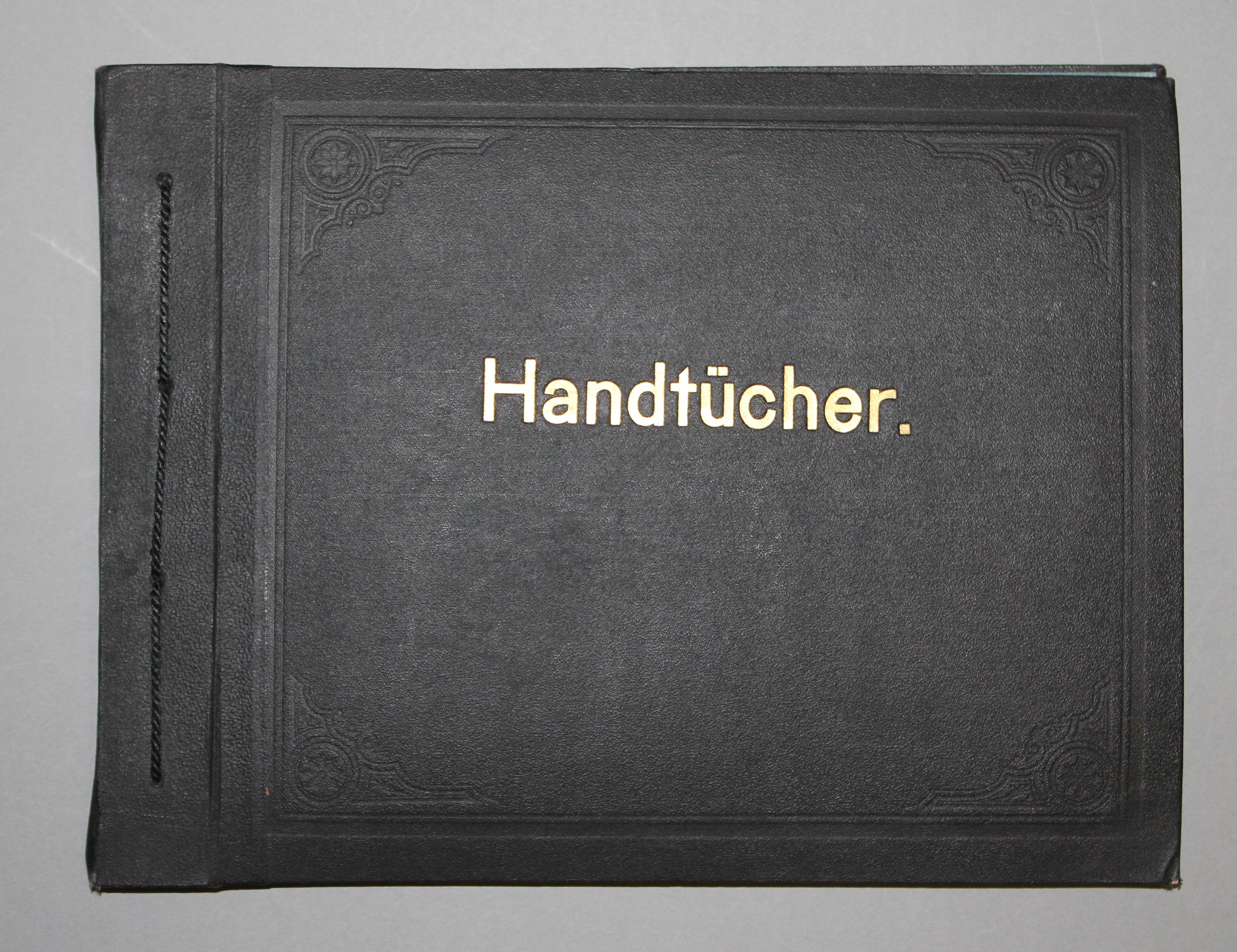 Musterbuch Handtücher (Deutsches Damast- und Frottiermuseum CC BY-NC-SA)