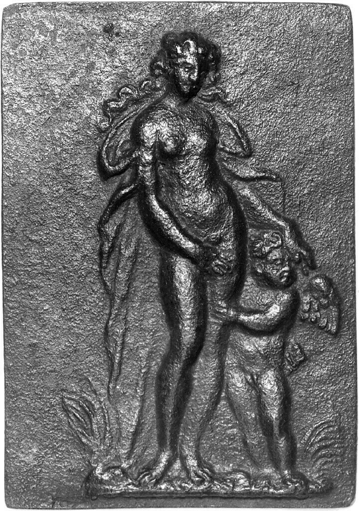 Rechteckige Plakette mit Venus und Amor (GRASSI Museum für Angewandte Kunst, Leipzig CC BY-NC-SA)