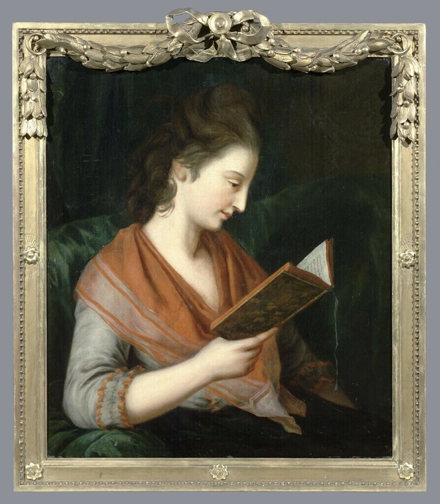 Lesende junge Frau (GRASSI Museum für Angewandte Kunst, Leipzig CC BY-NC-SA)
