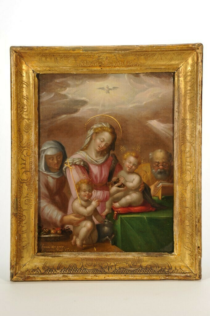 Die Heilige Familie mit Elisabeth und dem Johannesknaben (GRASSI Museum für Angewandte Kunst, Leipzig CC BY-NC-SA)