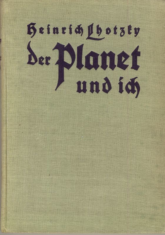 Heinrich Lhotzky: Der Planet und ich (Museum Niesky CC BY-NC-ND)