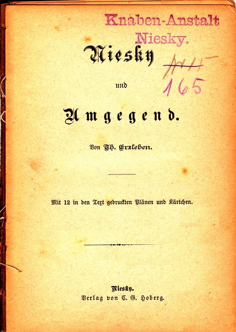 Th. Erxleben: Niesky und Umgegend (Museum Niesky CC BY-NC-ND)