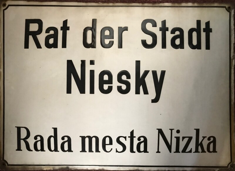Rat der Stadt Niesky - Rada mesta Nizka (Museum Niesky CC BY-NC-ND)