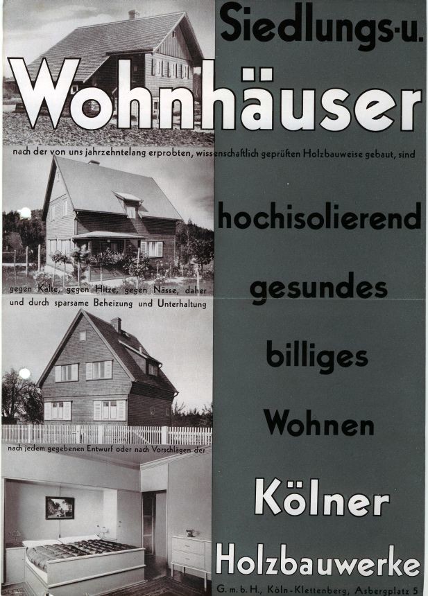 Siedlung- und Wohnhäuser (Museum Niesky Forum Konrad-Wachsmann-Haus CC BY-NC-ND)