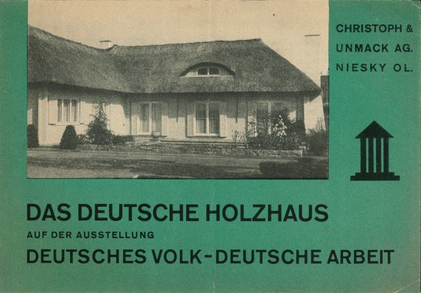 Das deutsche Holzhaus (Museum Niesky Forum Konrad-Wachsmann-Haus CC BY-NC-ND)