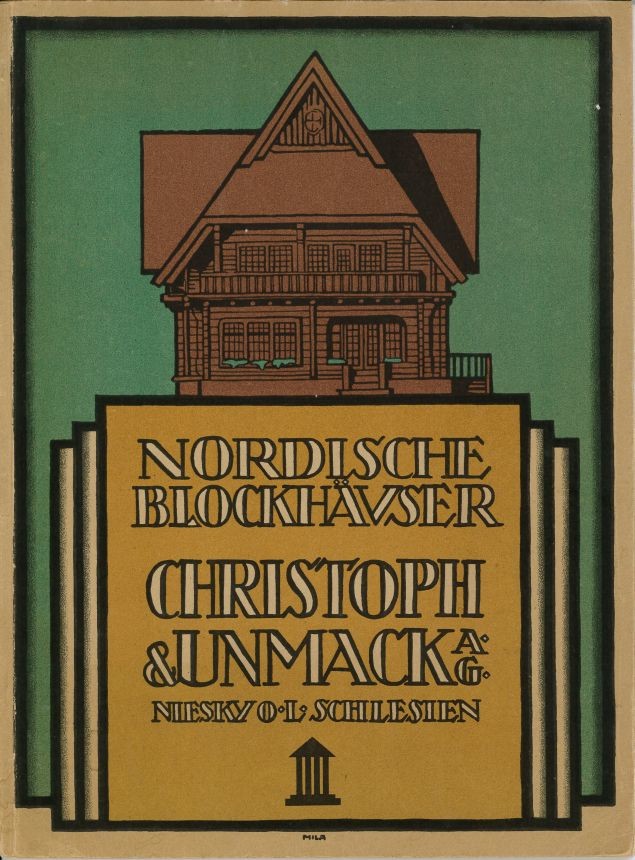 Nordische Blockhäuser, Katalog 14, 2. Auflage (Museum Niesky Forum Konrad-Wachsmann-Haus CC BY-NC-ND)