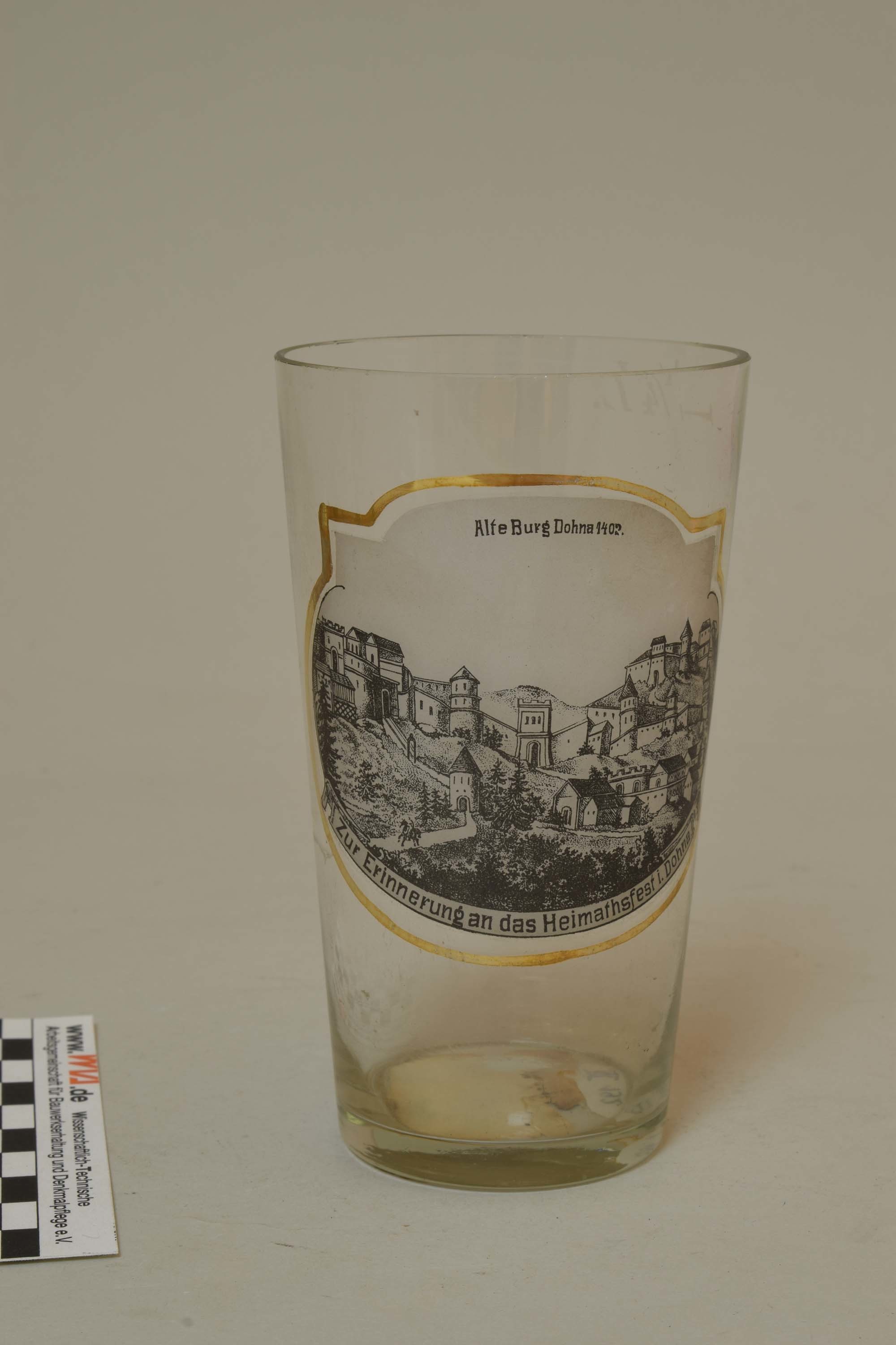 Trinkglas (Heimatmuseum Dohna CC BY-NC-SA)