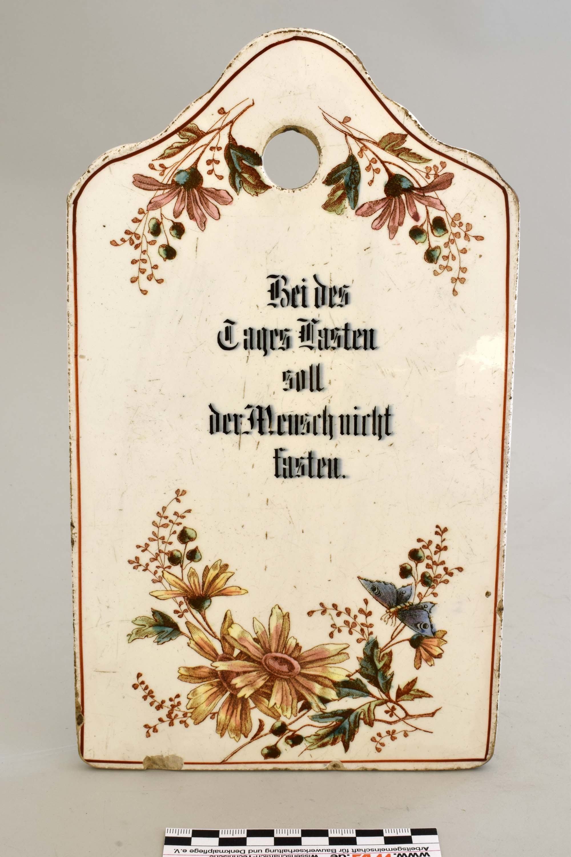 Schneidbrettchen (Heimatmuseum Dohna CC BY-NC-SA)
