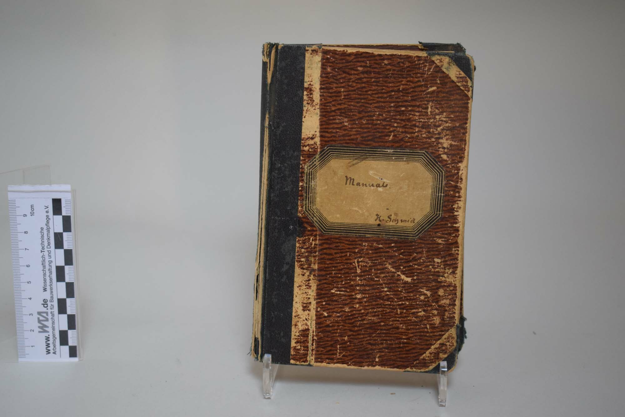 Manuale. Handschriftliches Arzneimittelbuch, 1888 (Heimatmuseum Dohna CC BY-NC-SA)