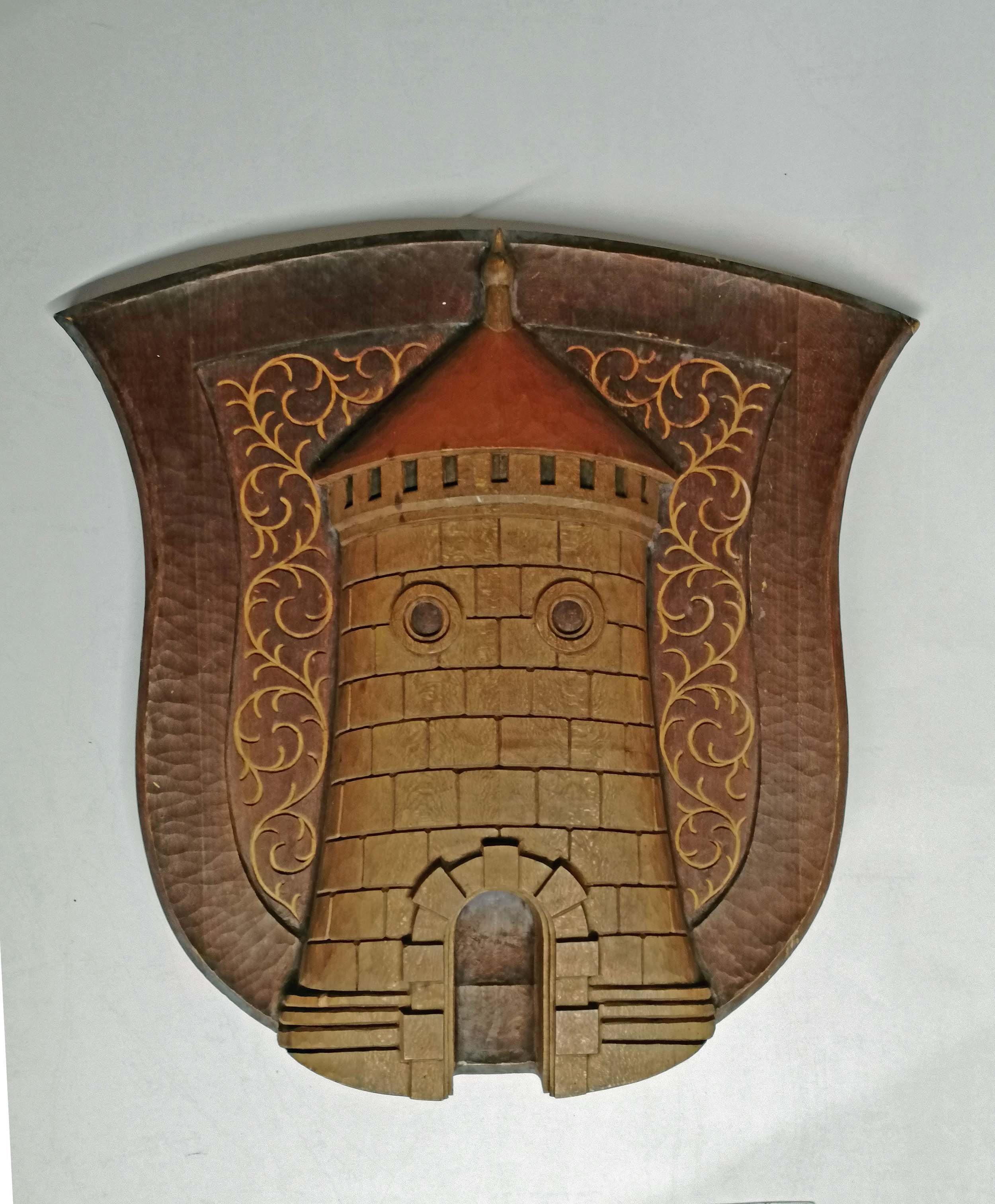 Wappenrelief der Stadt Dohna (Heimatmuseum Dohna CC BY-NC-SA)