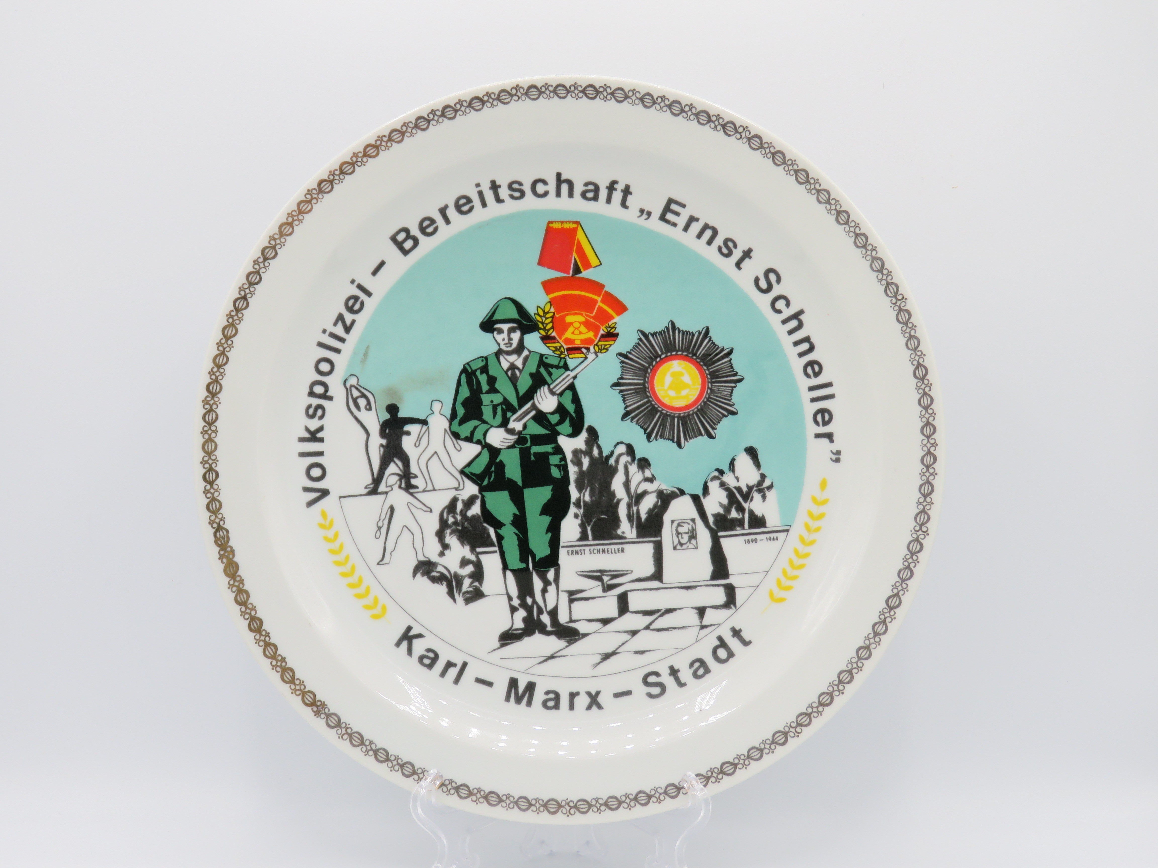 Volkspolizei Bereitschaft Ernst Schneller Karl Marx Stadt (Polizeidirektion Dresden RR-F)