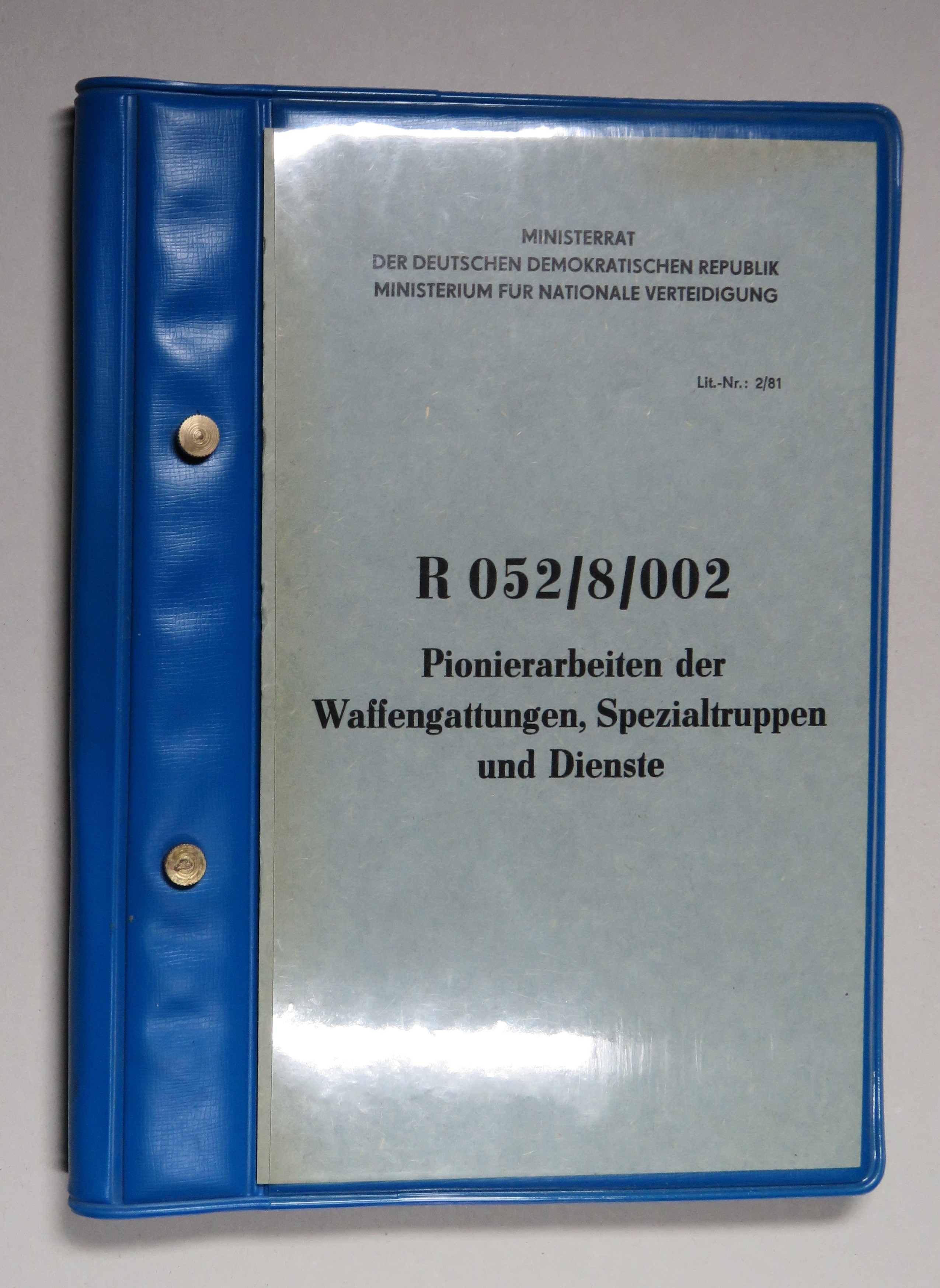 Pionierarbeiten (Polizeidirektion Dresden RR-F)