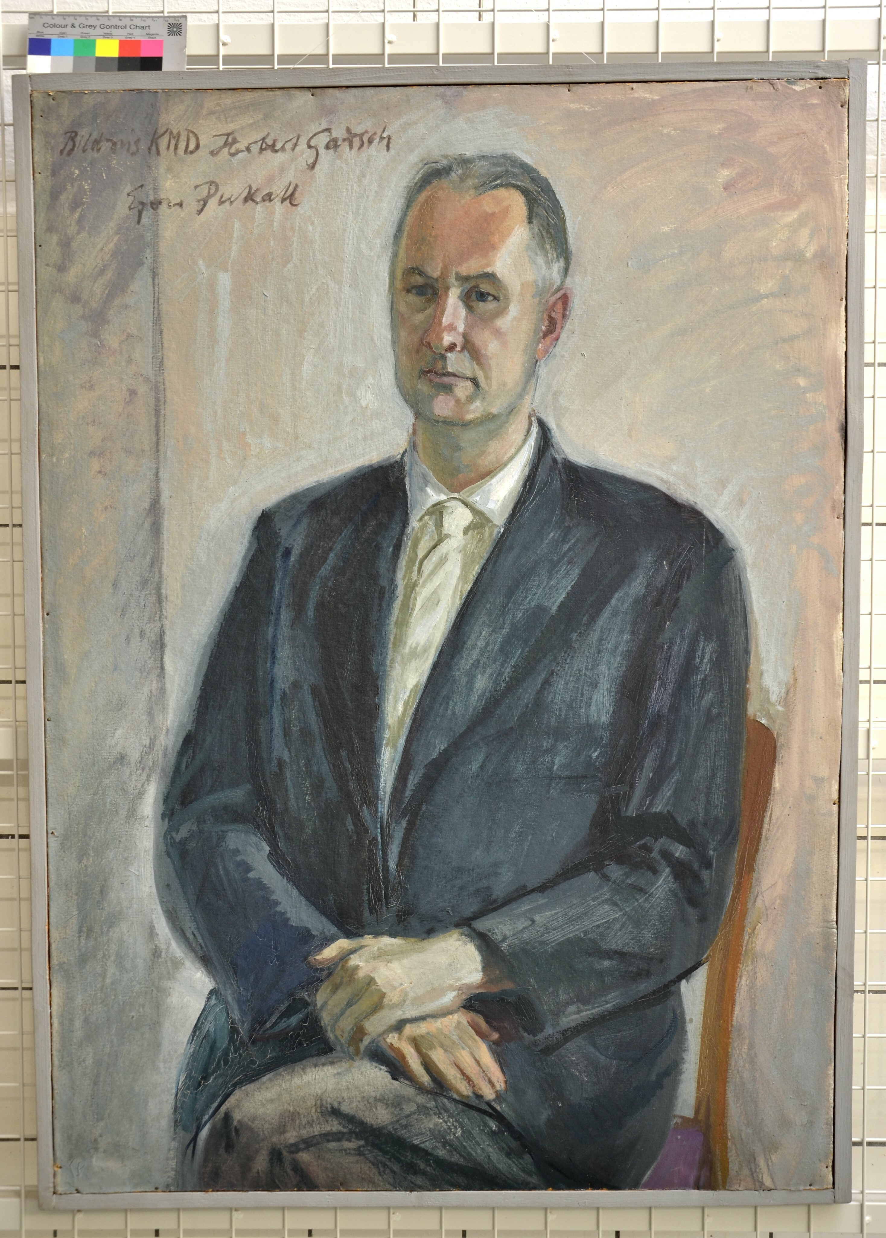 Porträt Herbert Gadsch (Museum Alte Lateinschule CC BY-NC-SA)