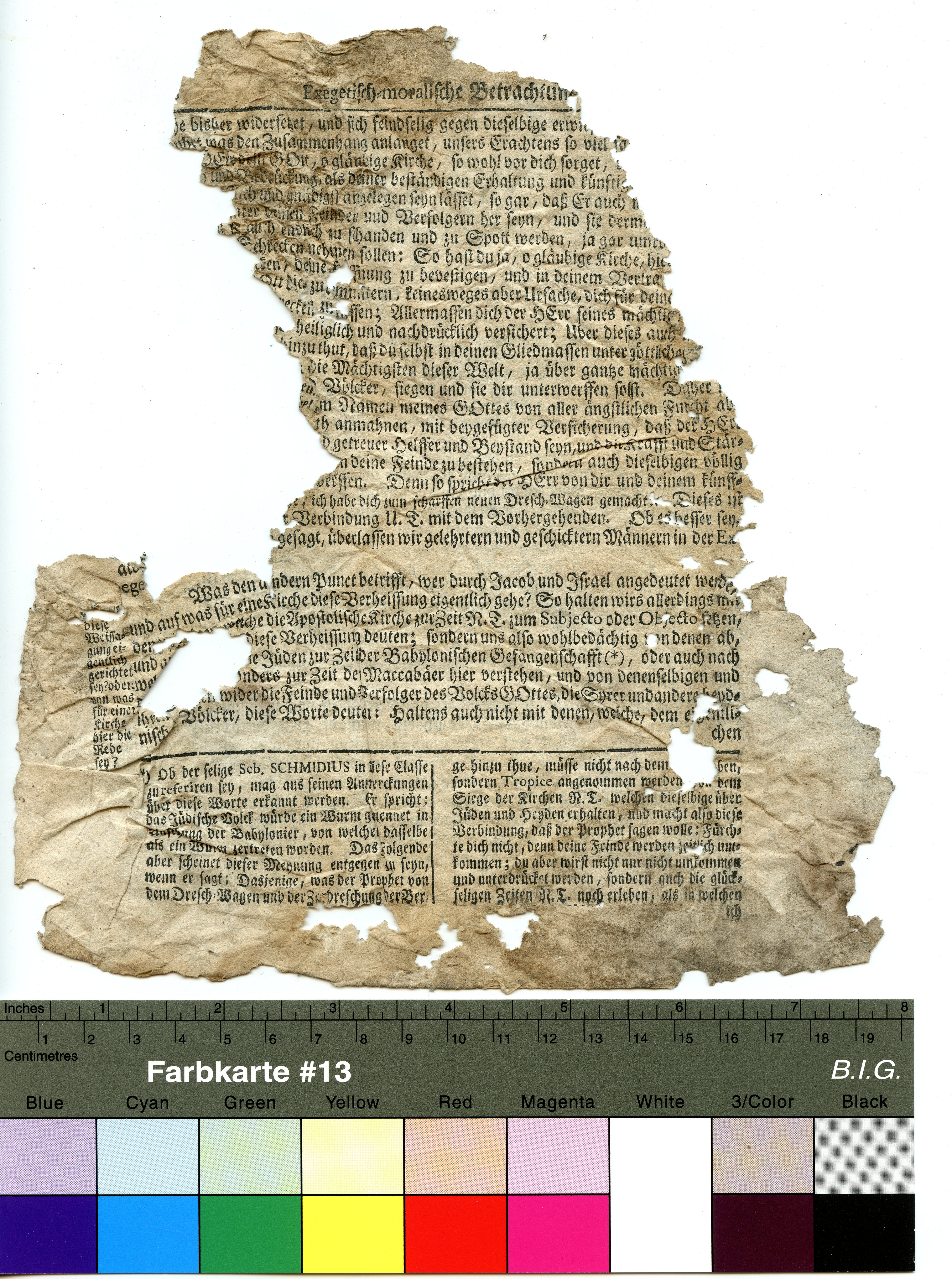 1	Theologisches Fachbuch (?) 1 (Museum Alte Lateinschule CC BY-NC-SA)