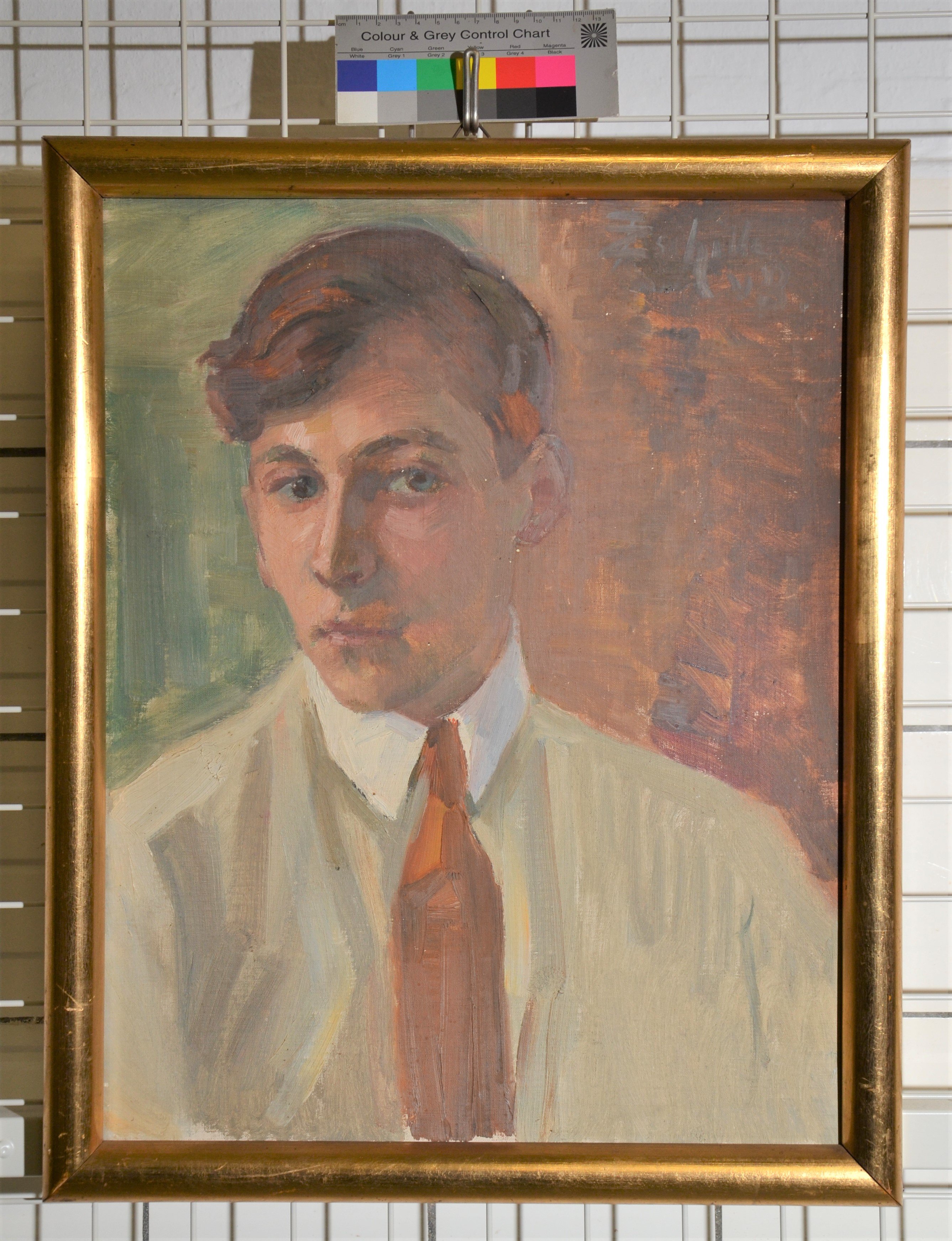 Porträt eines jungen Mannes (Museum Alte Lateinschule CC BY-NC-SA)