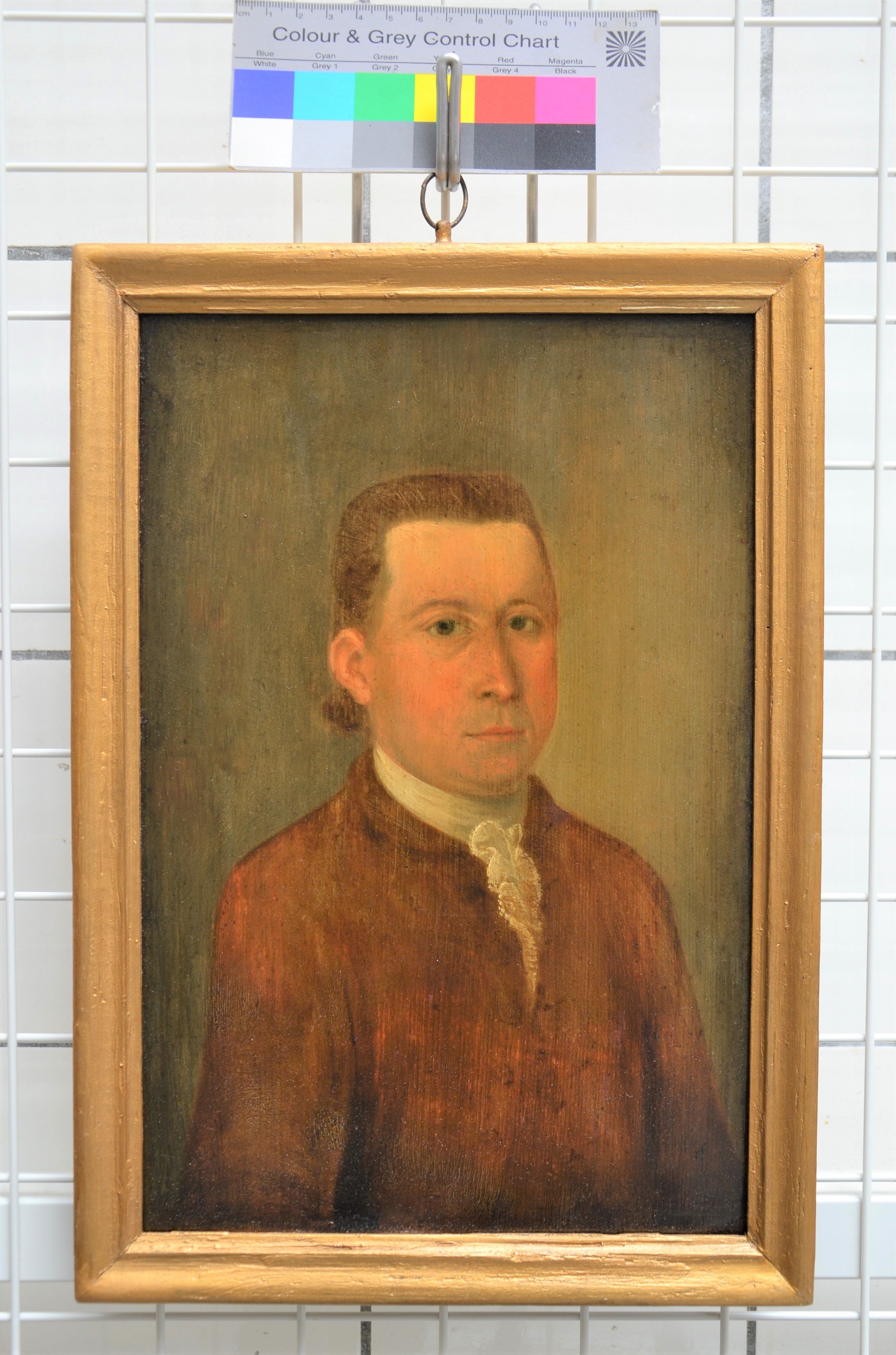 Porträt Johan Gottlieb Hofman (Museum Alte Lateinschule CC BY-NC-SA)