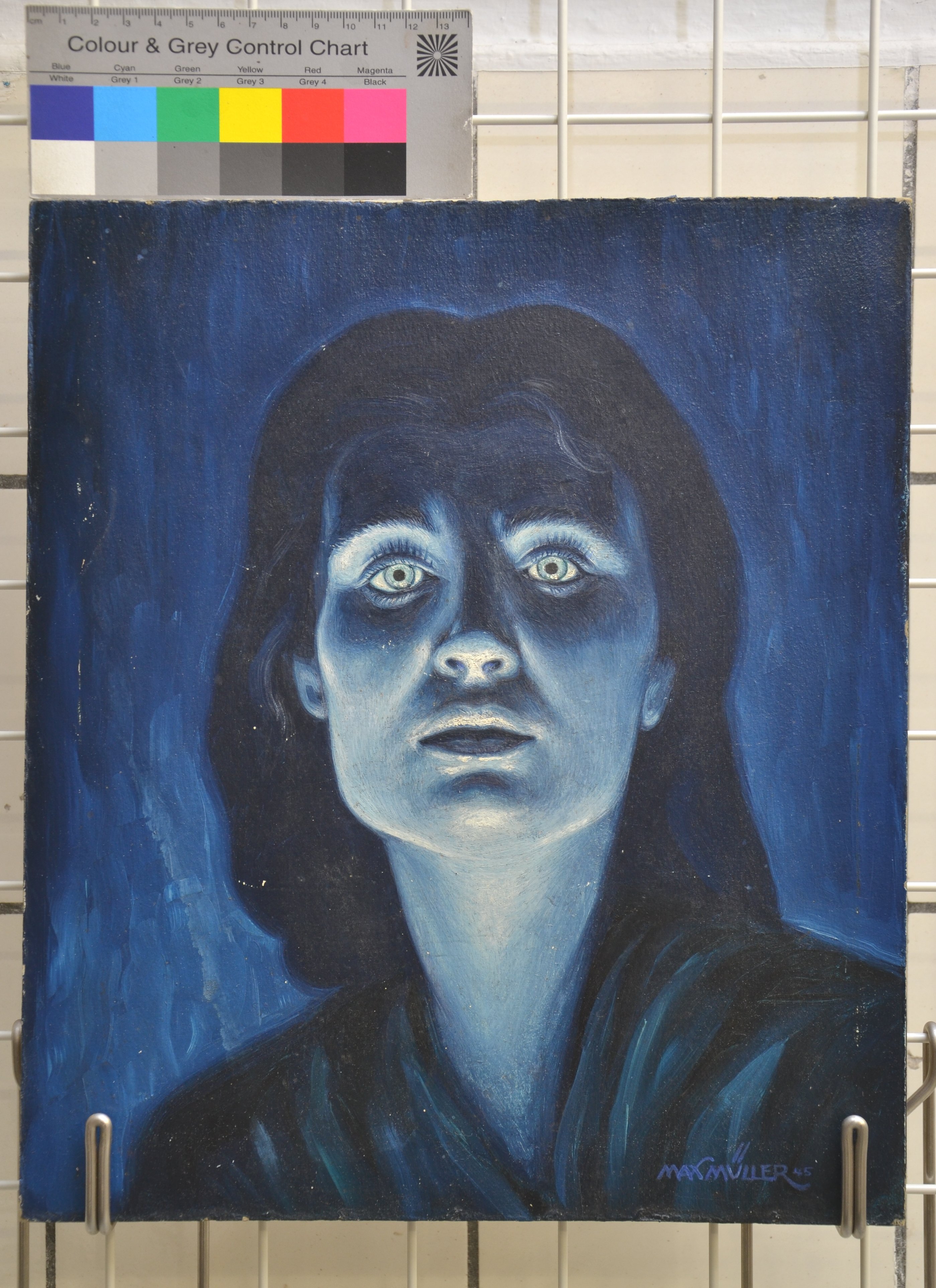Porträt (Schulterstück) einer Frau (Museum Alte Lateinschule CC BY-NC-SA)