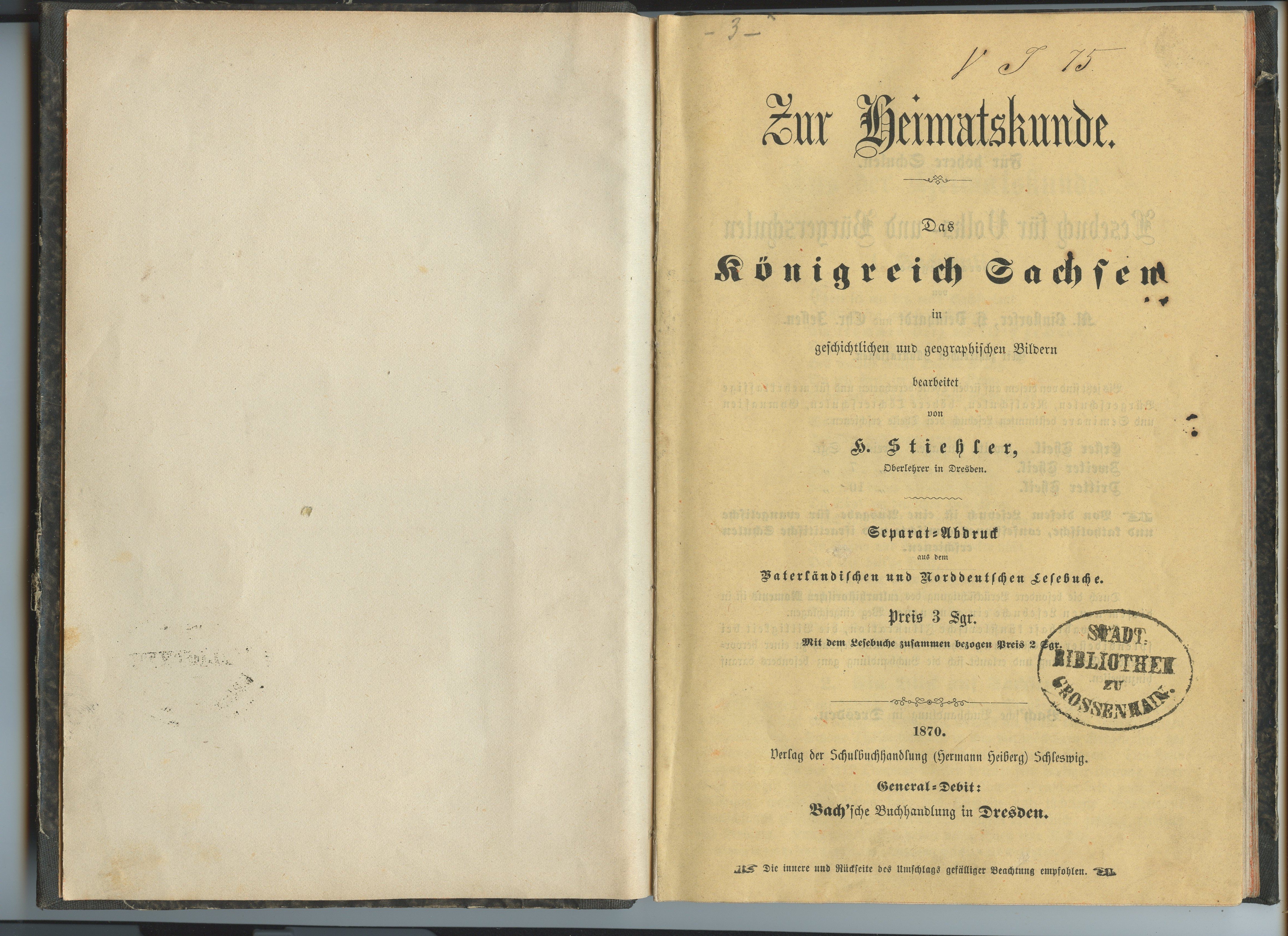Stiehler, H.: Zur Heimatskunde [...], 1870 (Museum Alte Lateinschule CC BY-NC-SA)