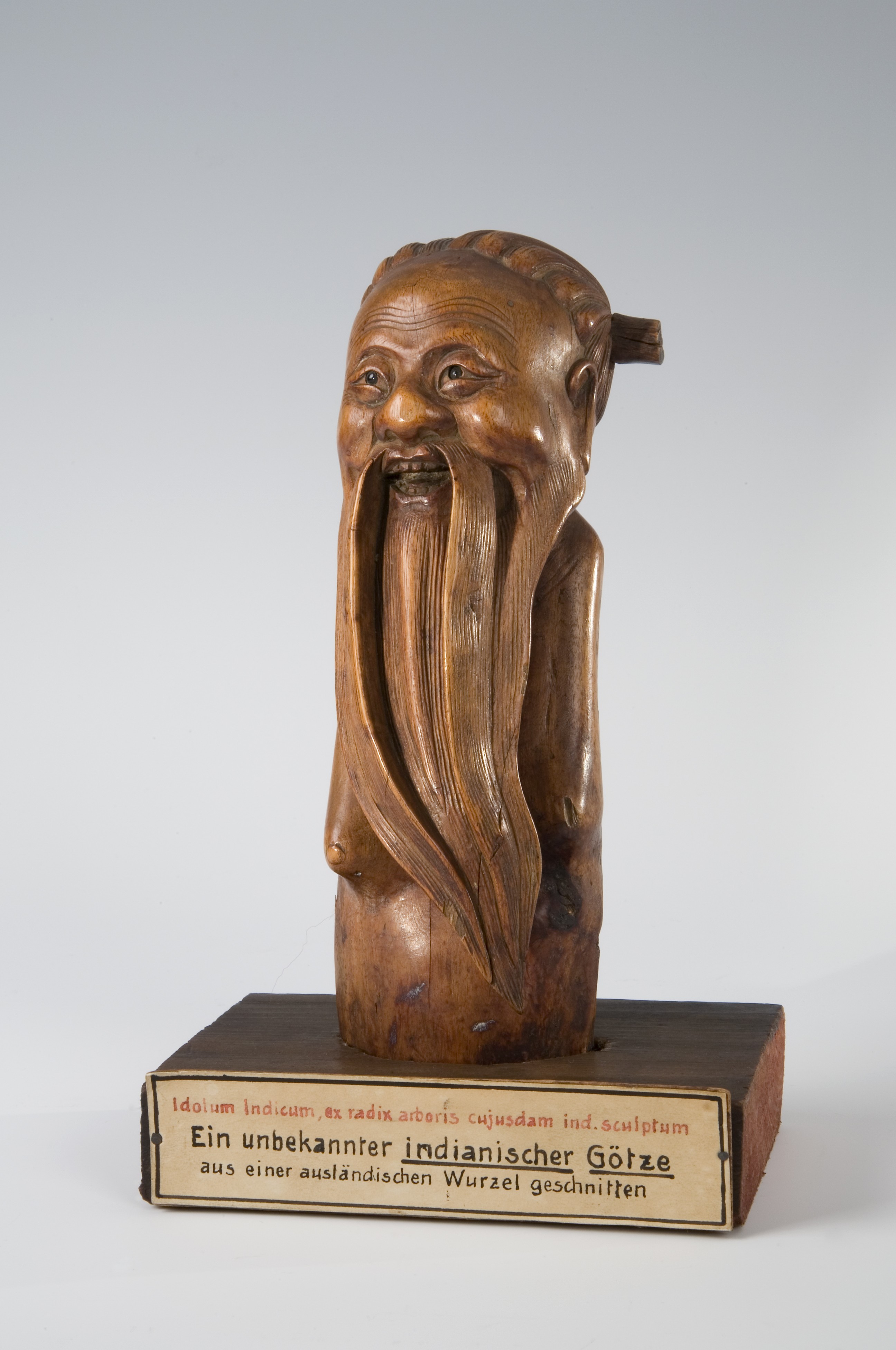 Statuette / Fragment einer Mönchs-Darstellung (Museum - Naturalienkabinett Waldenburg CC BY-NC-SA)