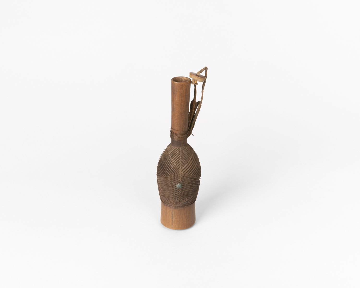 Flasche aus Holz (Museum - Naturalienkabinett Waldenburg CC BY-NC-SA)