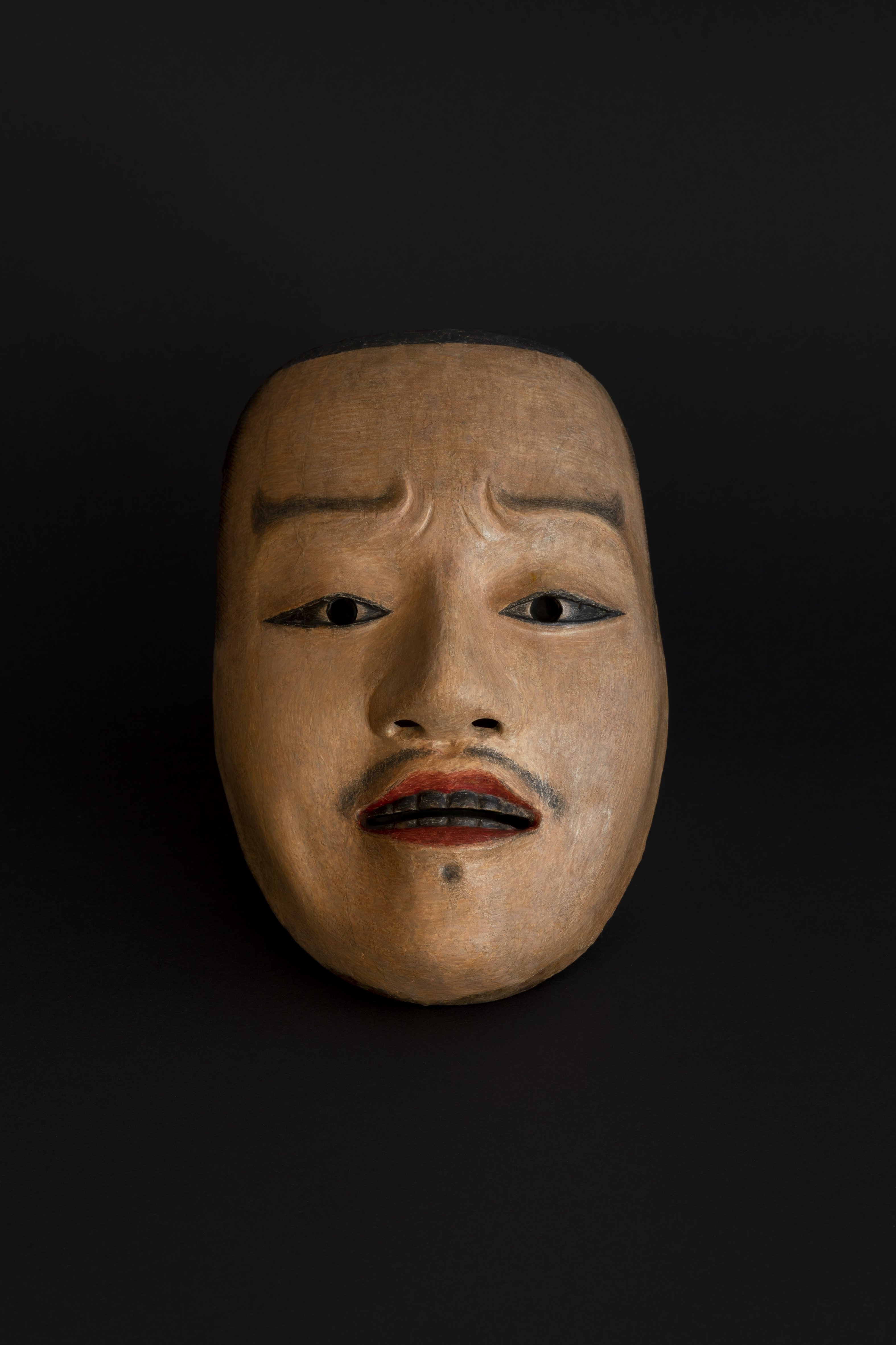 Nō-Maske (Museum - Naturalienkabinett Waldenburg CC BY-NC-SA)